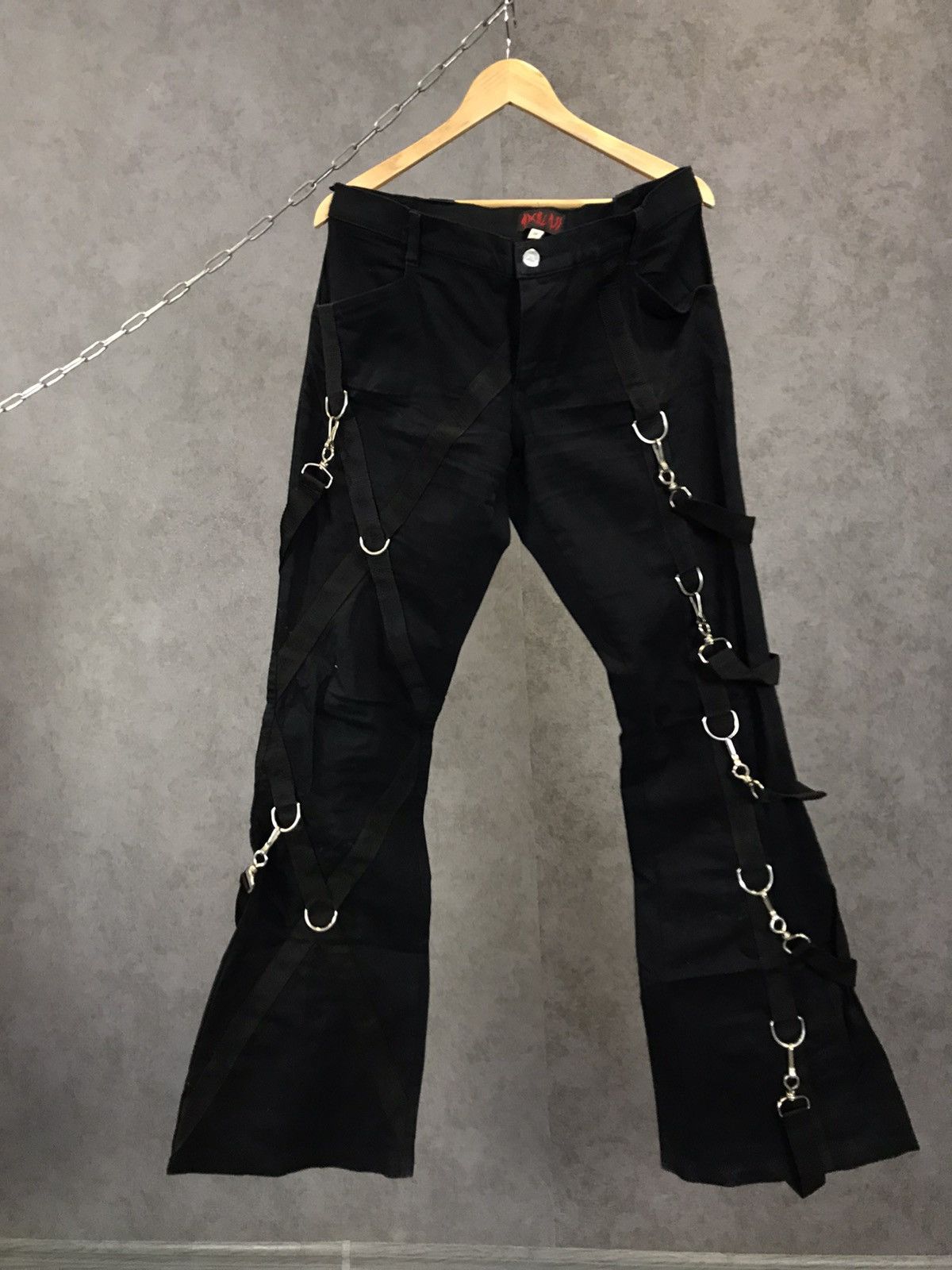 Japanese Brand Aderlass avant-garde Japanese crazy pants Size US 36 / EU 52 - 1 Thumbnail