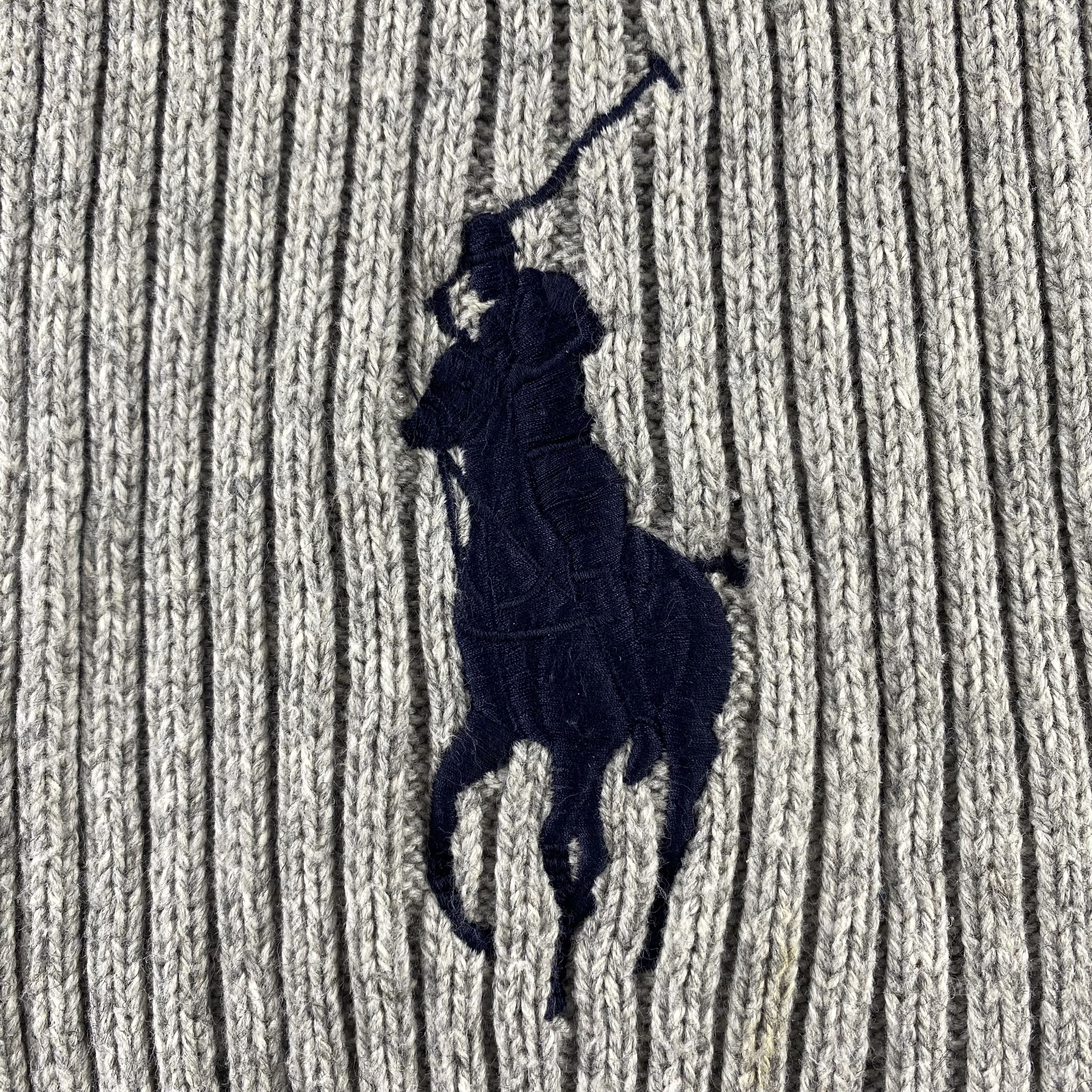 Polo Ralph Lauren Polo Ralph Lauren Knit Scarf Neck Wrap Wool Muffler Size ONE SIZE - 4 Thumbnail