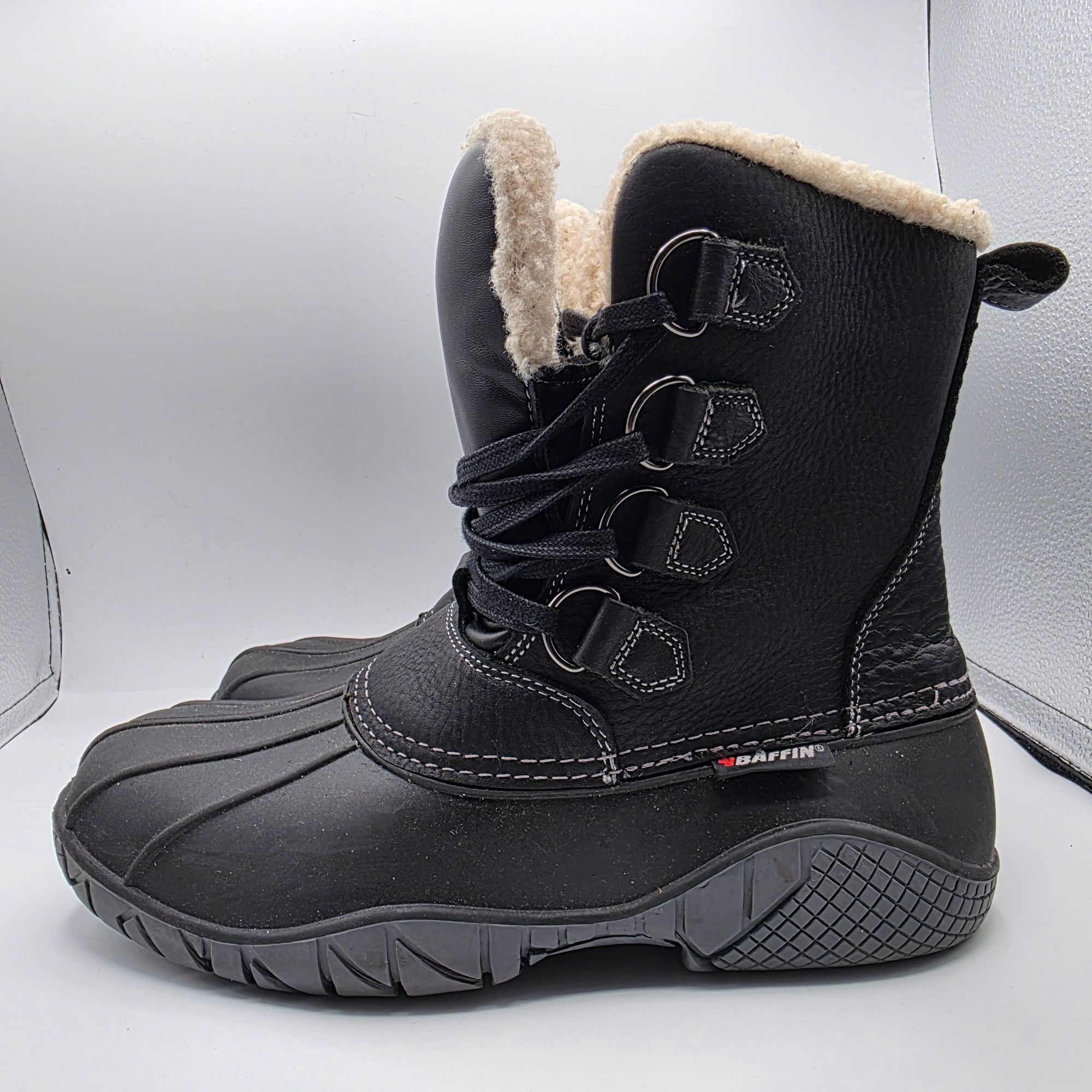 Other Baffin Yellowknife Mens Size 11 Black Boots Outdoors Winter Size US 11 / EU 44 - 13 Thumbnail