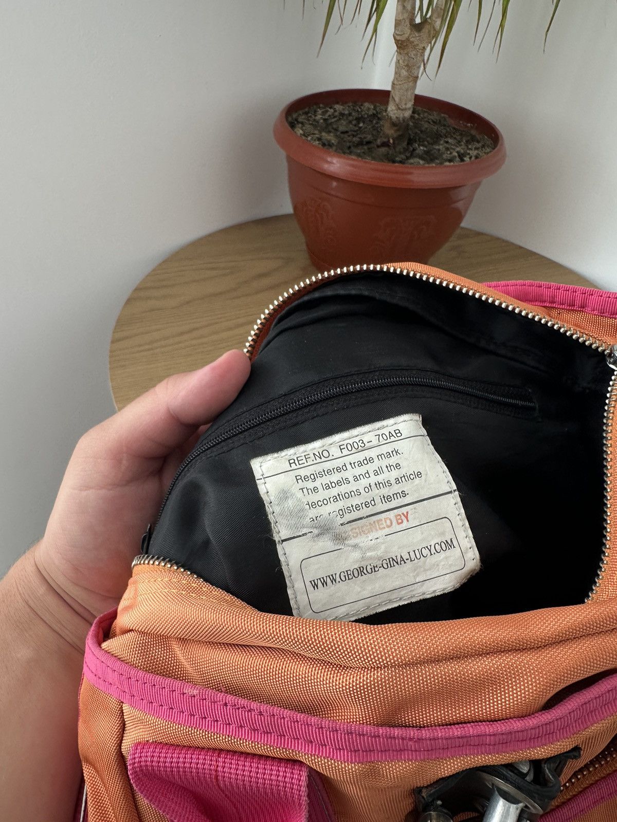 Diesel Vintage George Gina Lucy Orang Shoulders Bag Size ONE SIZE - 11 Thumbnail