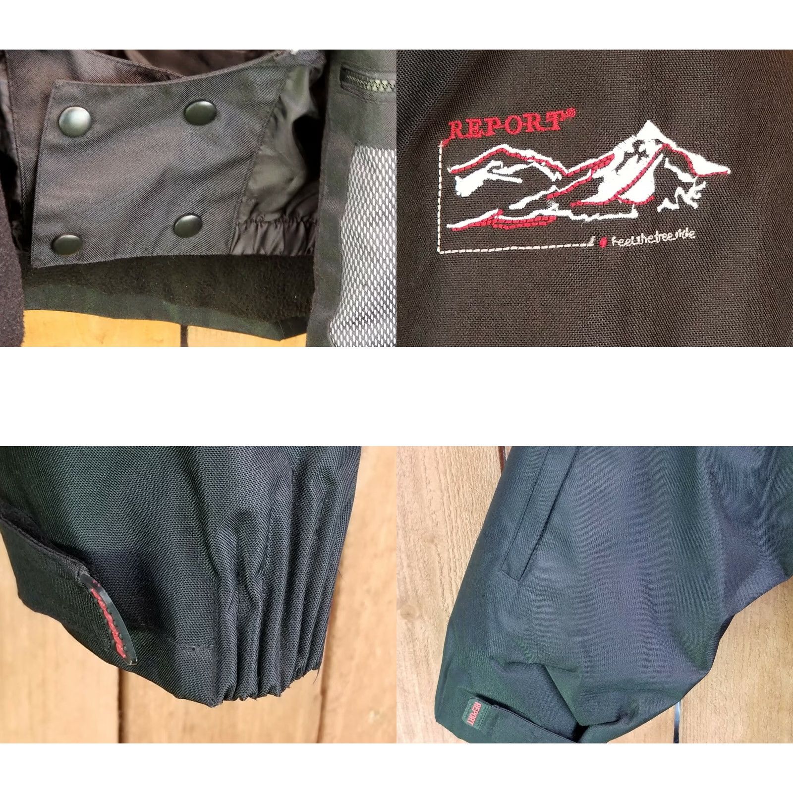 Vintage Report Collection Snow Ski Jacket Men XXL Waterproof Winter Black Size US XXL / EU 58 / 5 - 8 Thumbnail