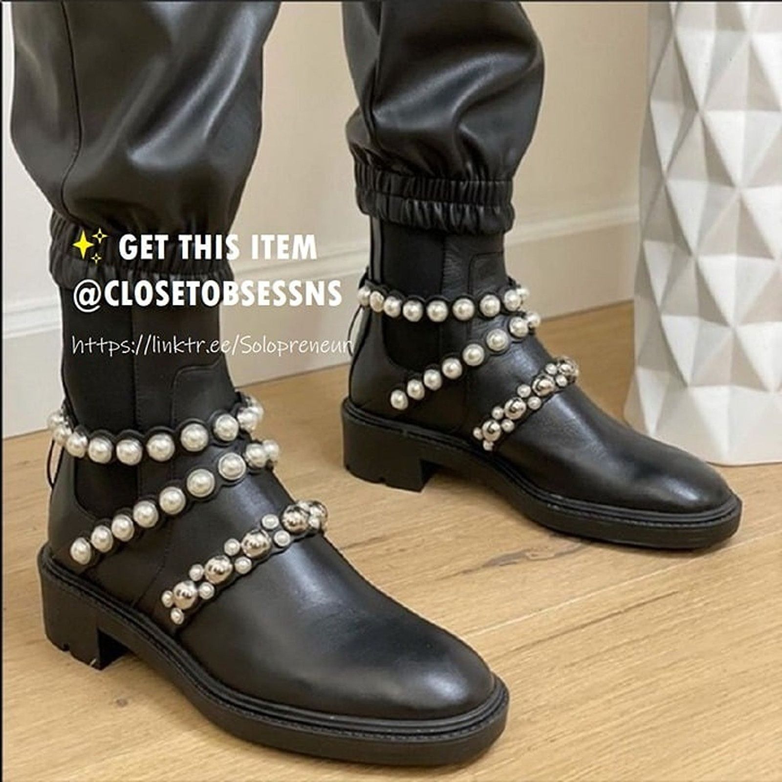 Zara ZARA Leather Ankle Boots NWT Size US 8 / IT 38 - 4 Thumbnail