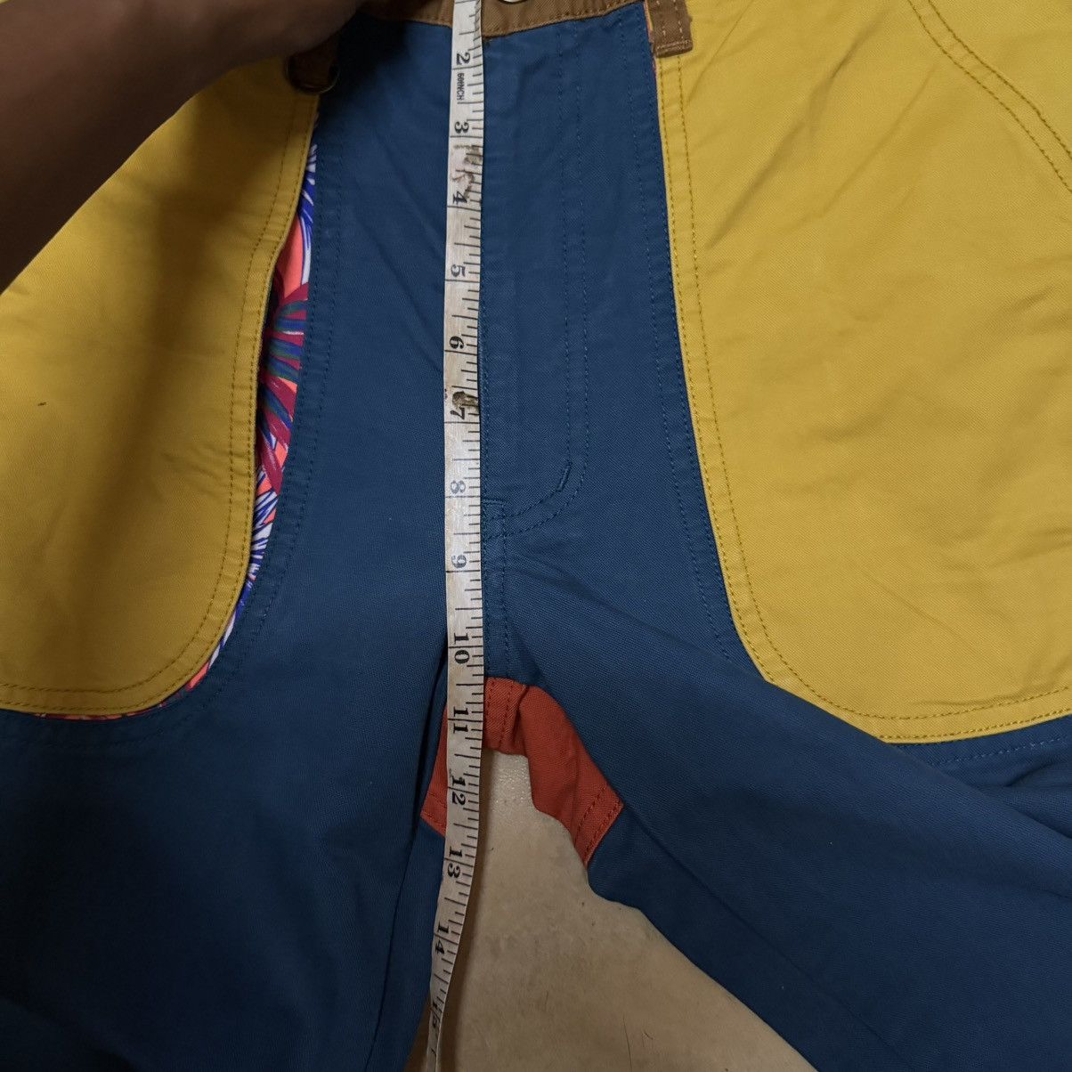 Aldies Aldies Colour Block Pants Size US 31 - 11 Thumbnail