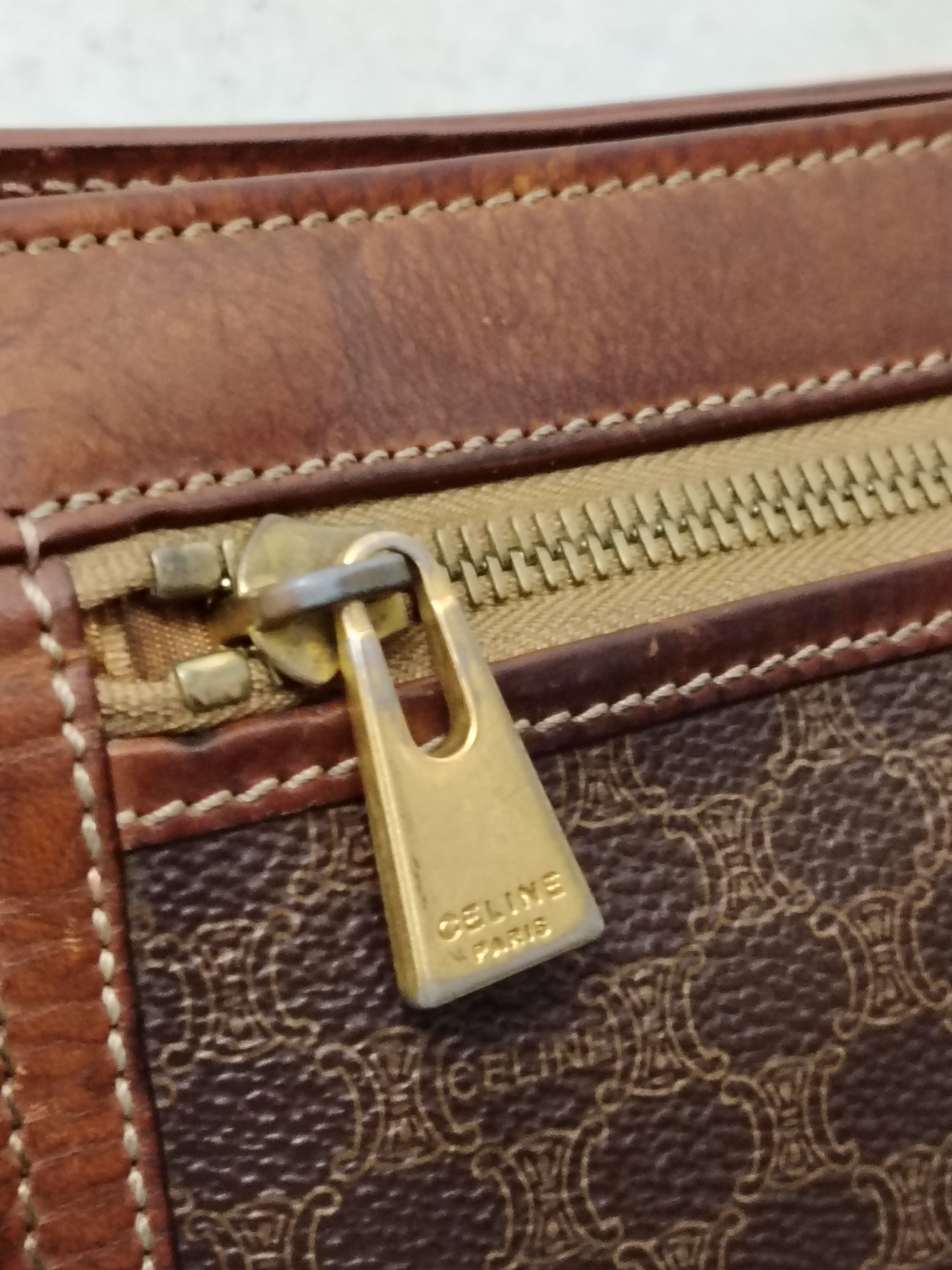 Celine Celine Macadam Vintage Clutch Size 28 - 17 Thumbnail