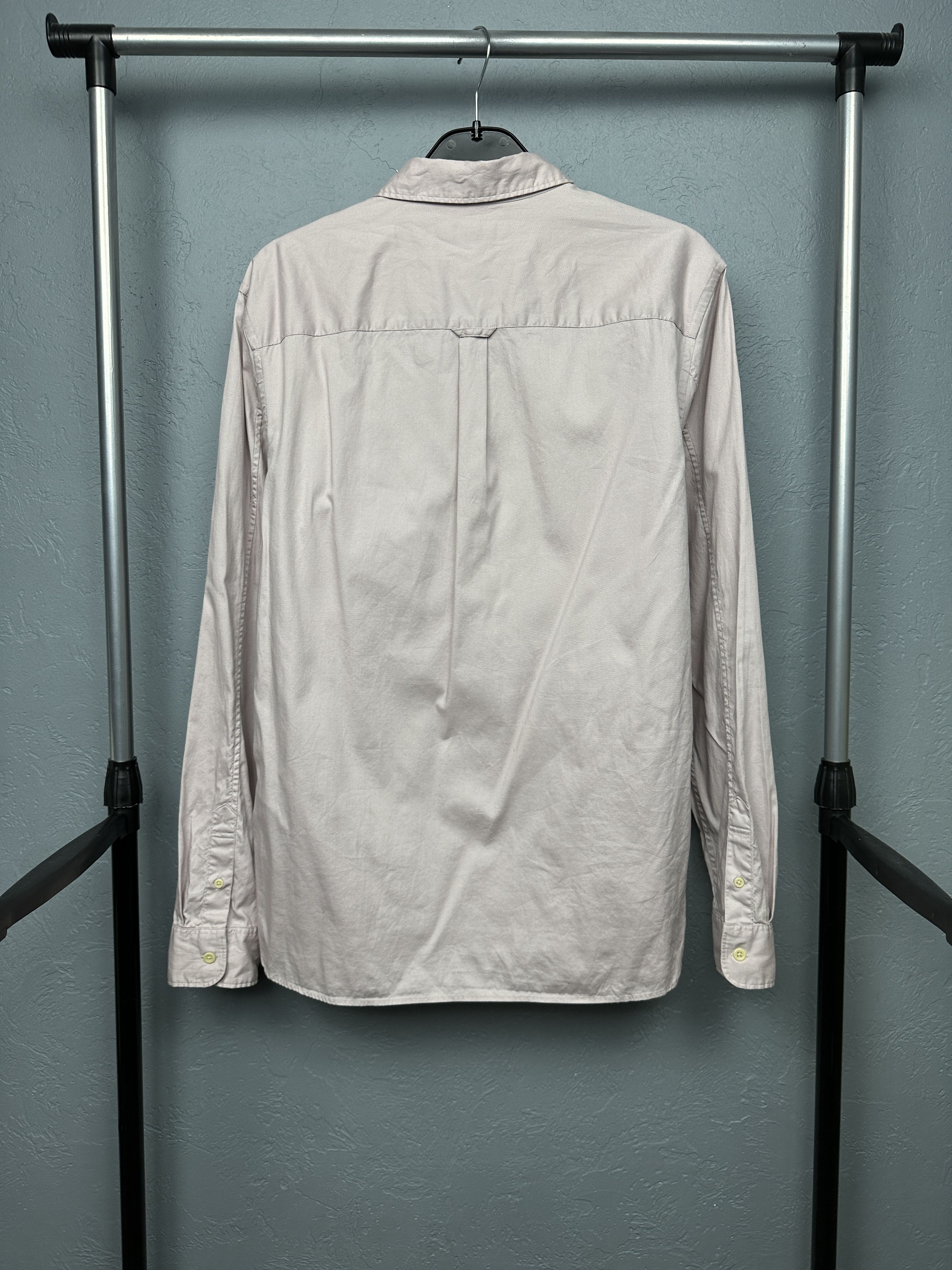 Allsaints Allsaints Mens Redondo Long Sleeve Shirt Size US M / EU 48-50 / 2 - 8 Thumbnail
