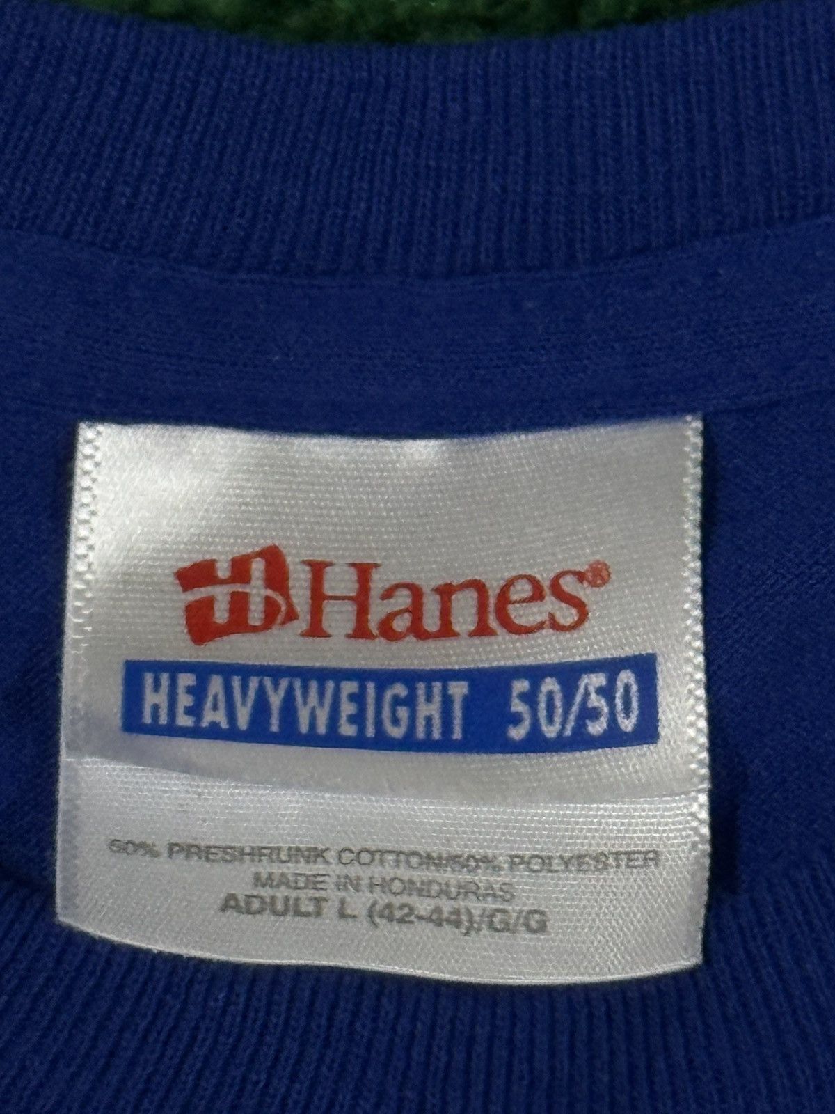 Vintage Vintage Hanes Heavyweight Faith Church Christ Tee 90s Large Size US L / EU 52-54 / 3 - 3 Thumbnail