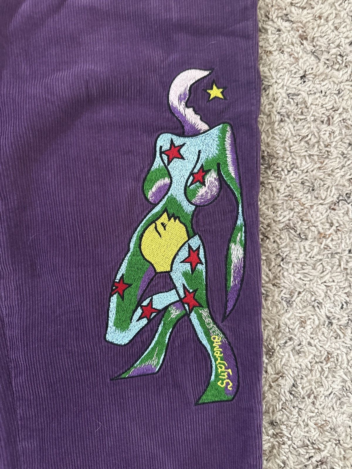 Supreme Supreme "Girl" Corduroy Chino Pant Size US 32 / EU 48 - 2 Thumbnail