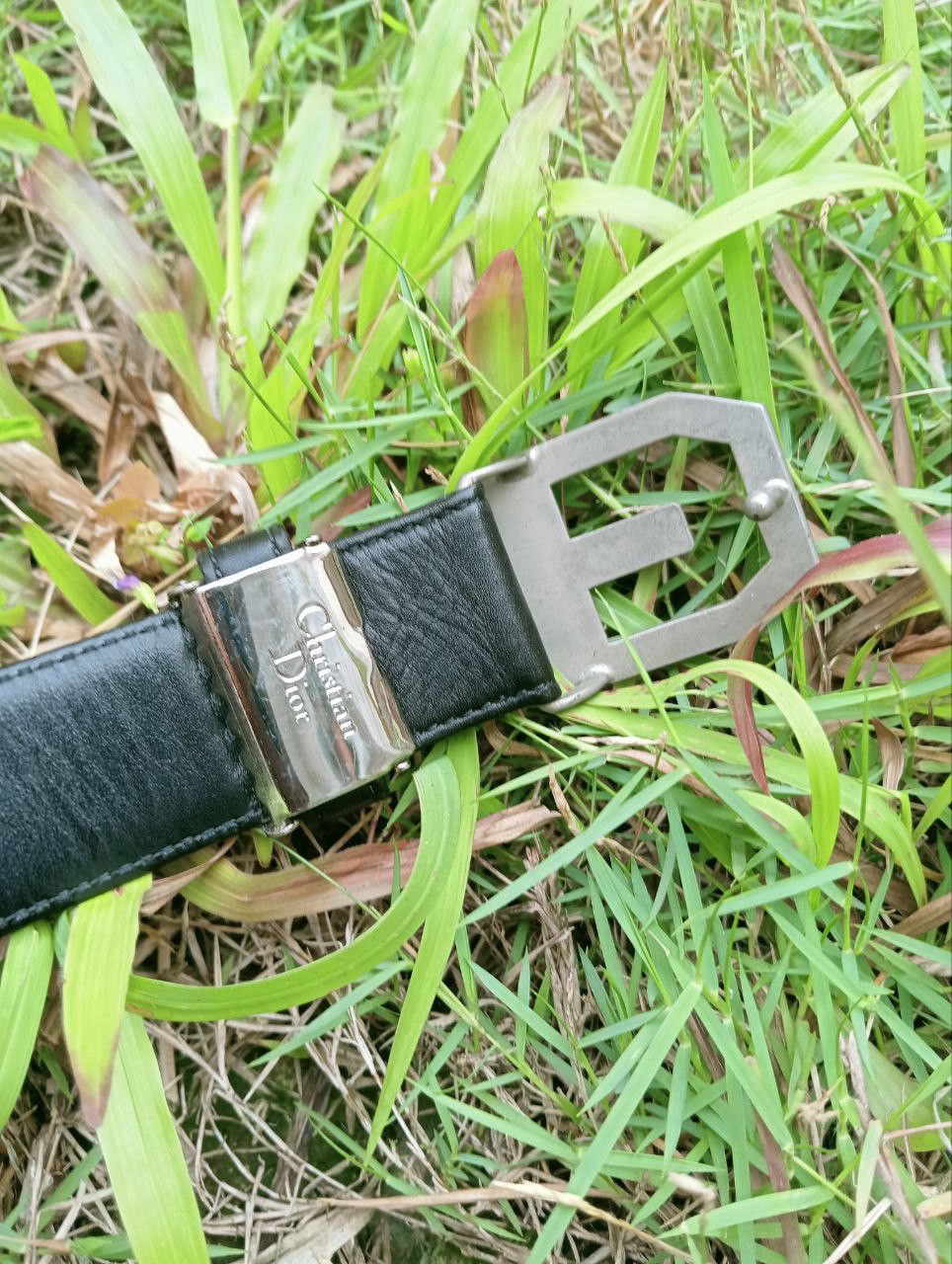 Christian Dior Monsieur VINTAGE CHRISTIAN DIOR LEATHER BELT Size ONE SIZE - 4 Thumbnail