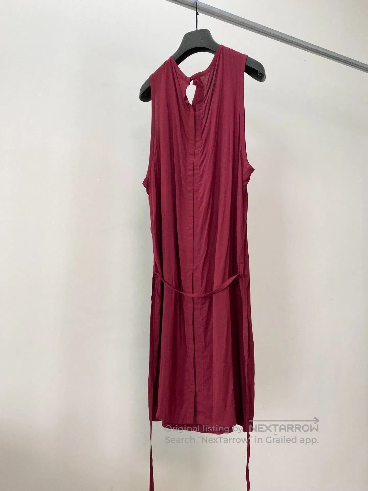 Ann Demeulemeester Ann Demeulemeester Tie Belt Button Dress. Size S / US 4 / IT 40 - 4 Thumbnail