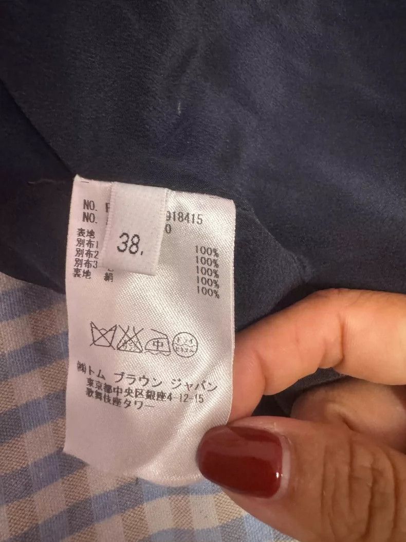 Thom Browne Thom browne Dark blue dress 2504-Nextarrow Size XS / US 0-2 / IT 36-38 - 4 Thumbnail