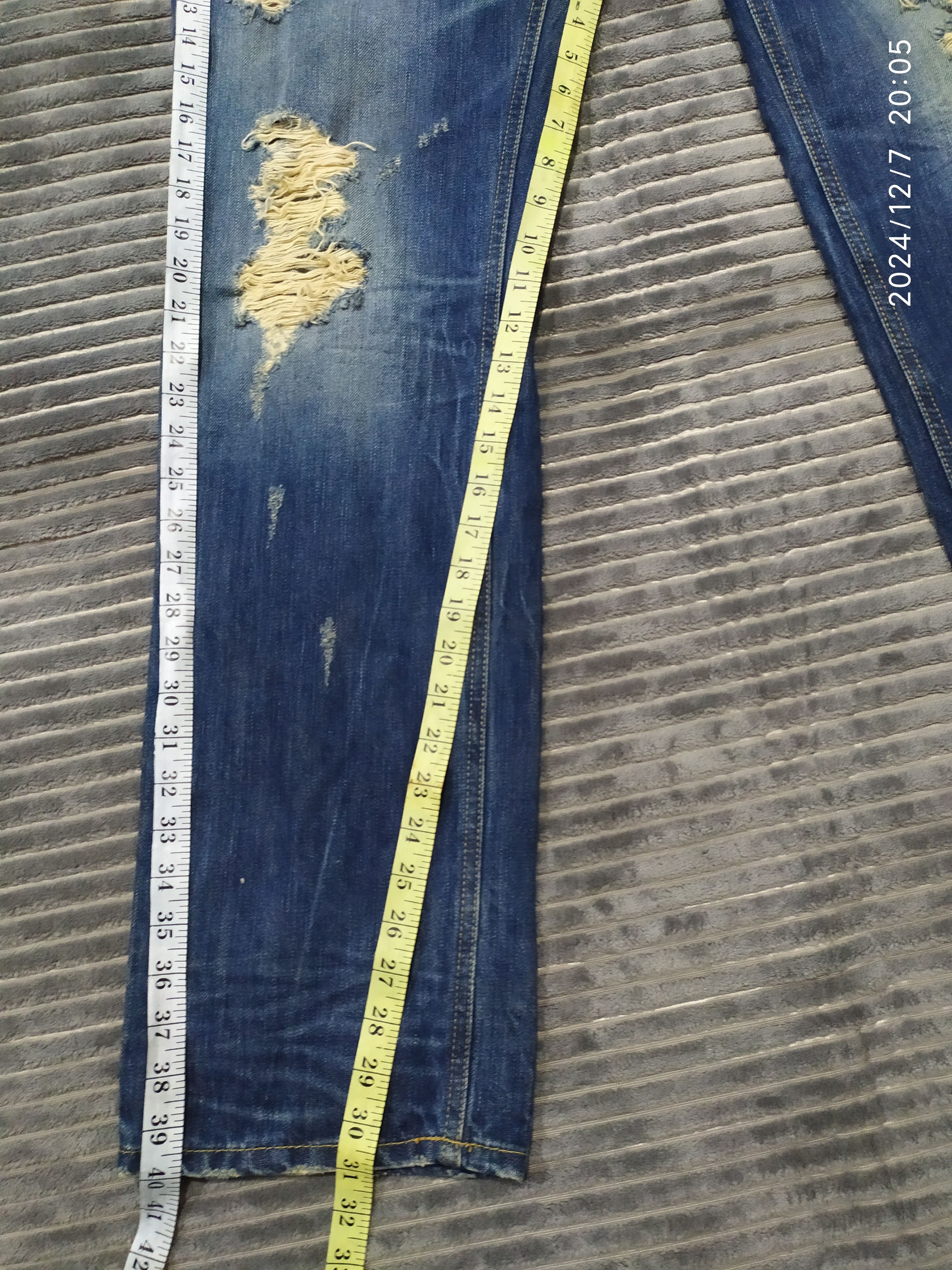 Japanese Brand × Vintage JAPANESE BRAND ICHIMARU DISTRESSED JEANS Size US 29 - 13 Thumbnail