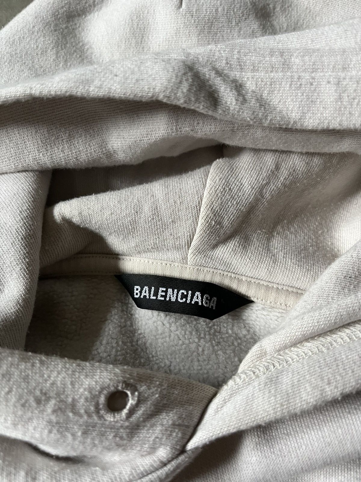 Balenciaga Balenciaga football beige hoodie rare Size US S / EU 44-46 / 1 - 8 Thumbnail