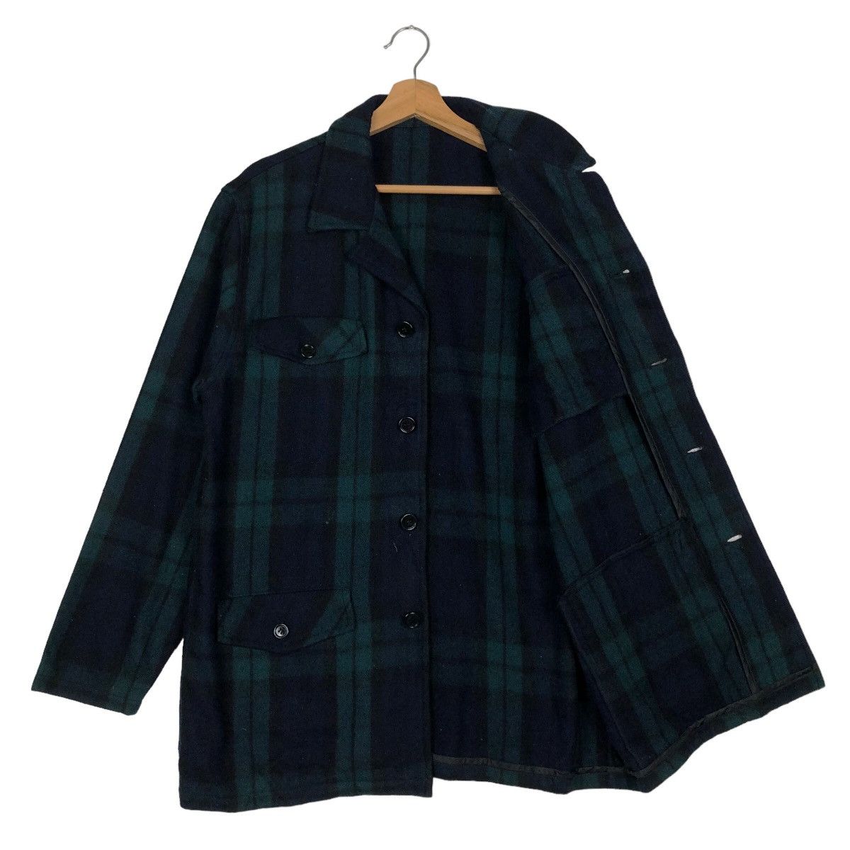 Japanese Brand 🔥90’s Vintage Wool Jacket Tartan Design Veffe Issey Miyake Size US M / EU 48-50 / 2 - 8 Thumbnail