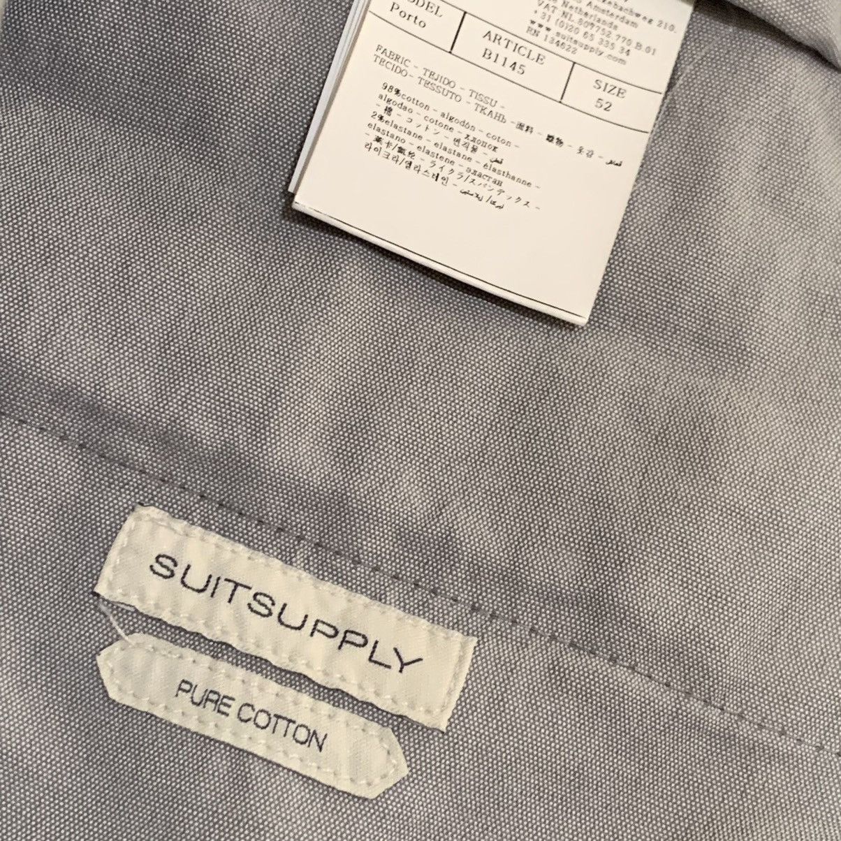 Suitsupply SUITSUPPLY GREY PURE COTTON TROUSERS PANTS OLD MONEY 36 SIZE Size US 36 / EU 52 - 9 Thumbnail