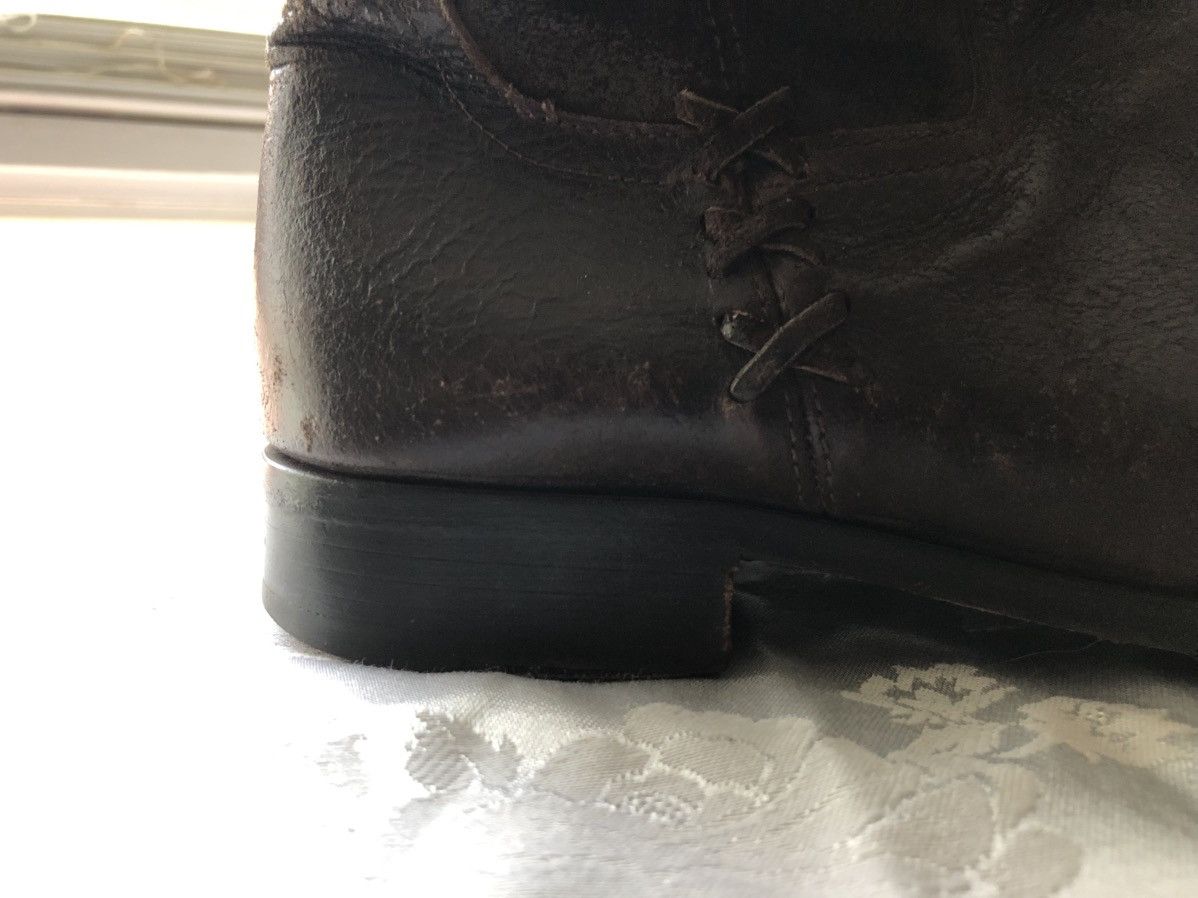 Dsquared2 DSQUARED2 F/W 2003 “laced” suede leather boots Size US 11 / EU 44 - 8 Thumbnail