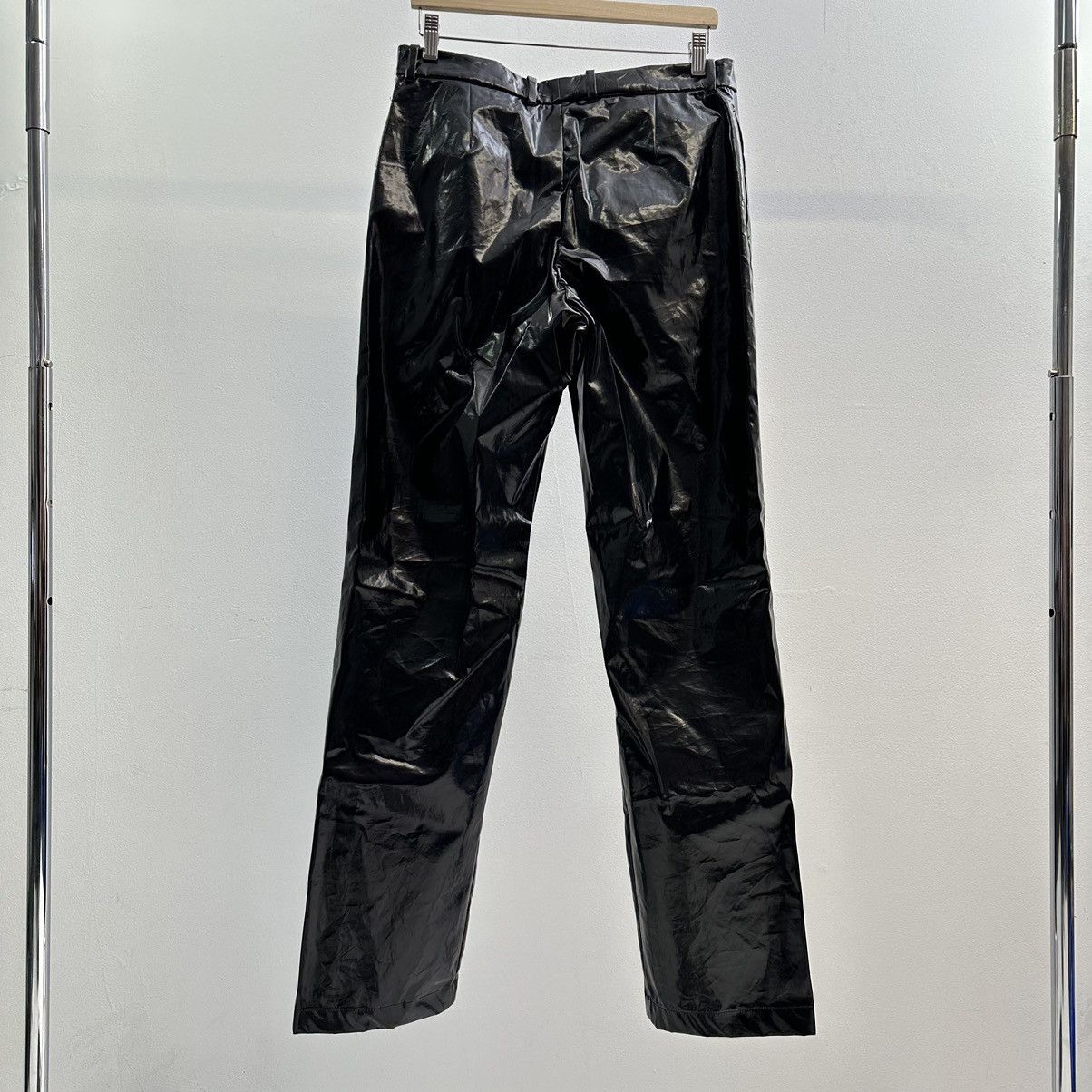 Balenciaga Balenciaga Faux Leather Packable Pants Size US 32 / EU 48 - 3 Thumbnail