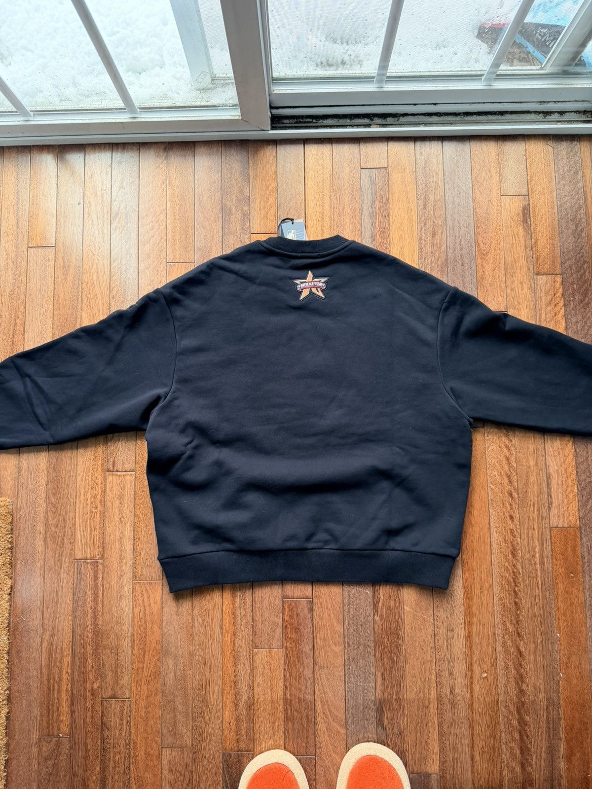 Kith × NBA Kith NBA All-Star Philadelphia 76ers Nelson Crewneck - Black Size US L / EU 52-54 / 3 - 4 Thumbnail