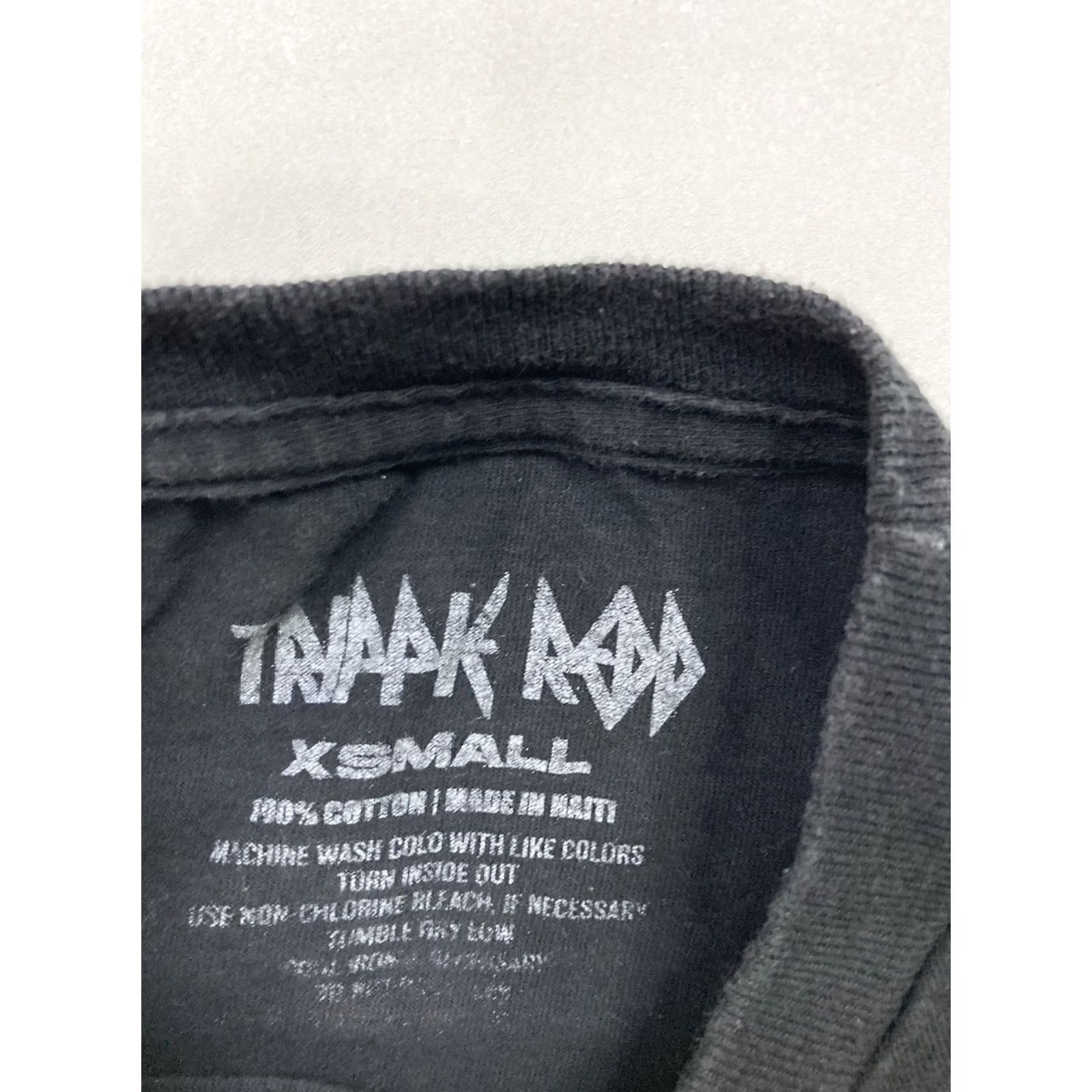 Vintage Trippie Redd Crop Graphic T-shirt Women XS Black Short Sleeve Music Size M / US 6-8 / IT 42-44 - 4 Thumbnail