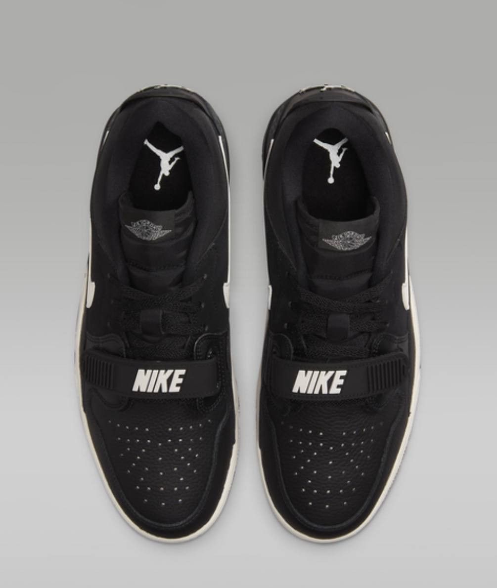 Nike Sneakers NIKE Air Jordan Legacy 312 Low Black CD7069-001 Size US 7.5 / EU 40-41 - 6 Thumbnail