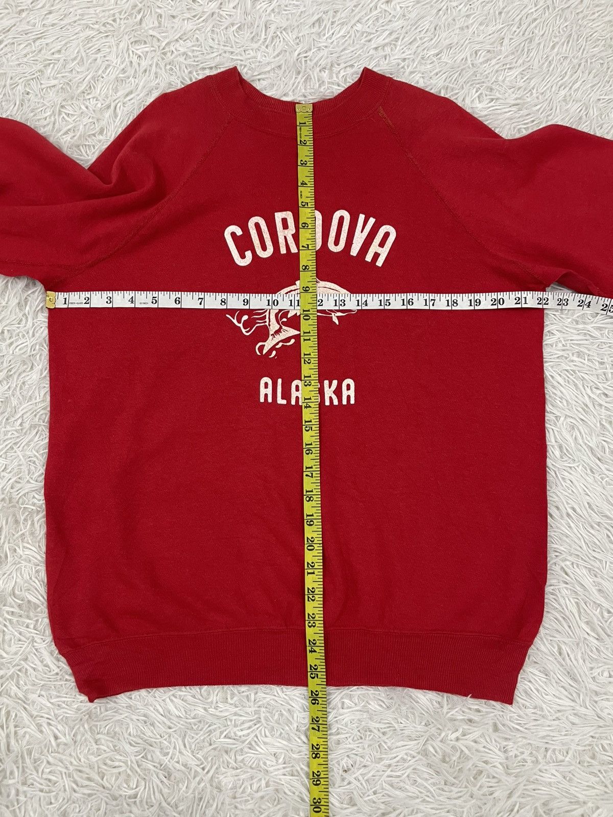 Vintage Vintage Fish Cordova Alaska Sweatshirt Made in Usa Size US L / EU 52-54 / 3 - 4 Thumbnail