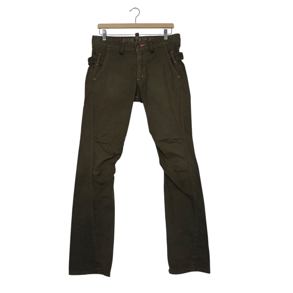 Japanese Brand 🔥VINTAGE CARGO PANTS BIKER EDWIN ISSEY MIYAKE Size US 32 / EU 48 - 3 Thumbnail