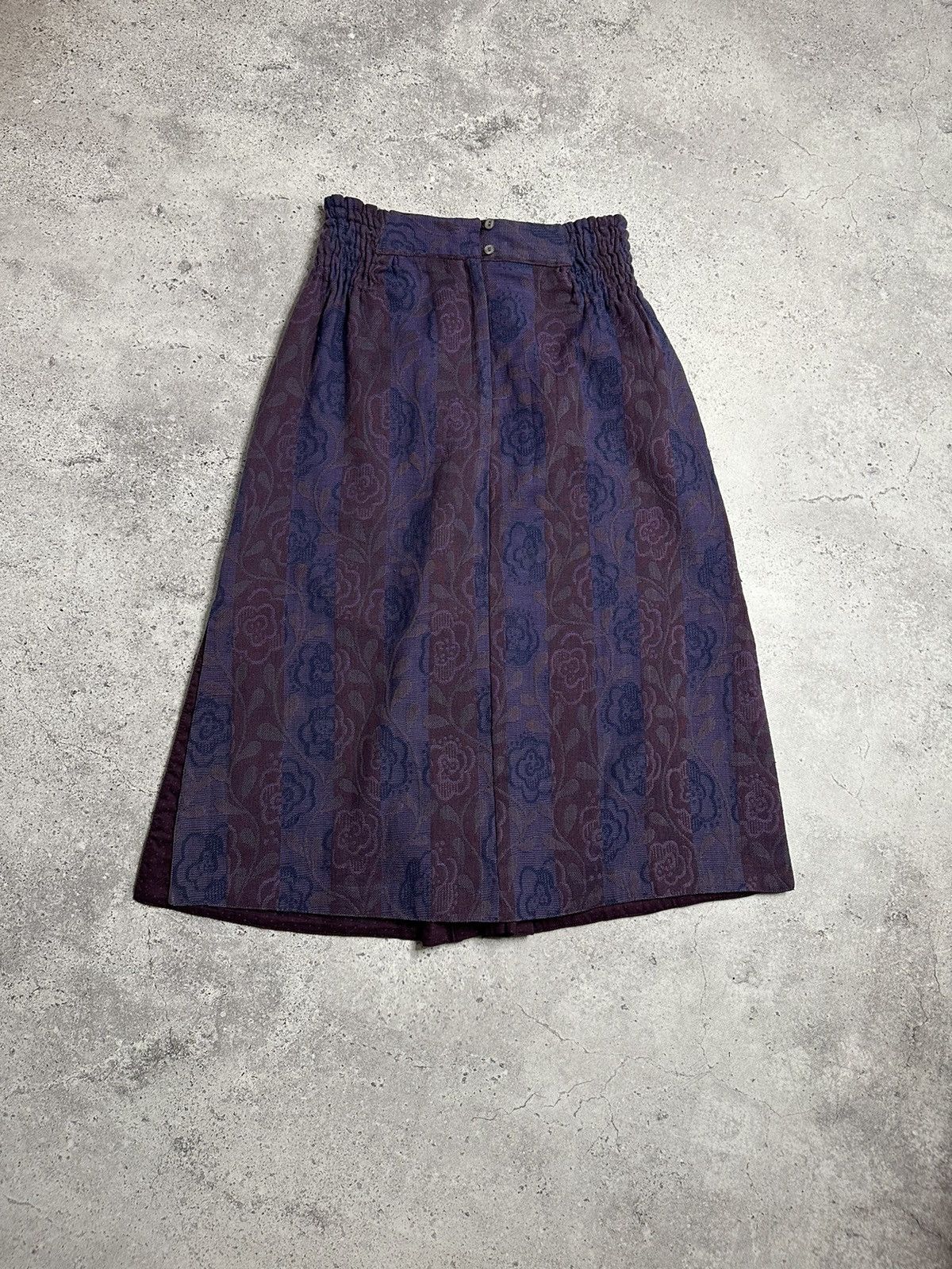 Gudrun Sjoden Cotton Floral Maxi Flared Skirt Women’s Size M