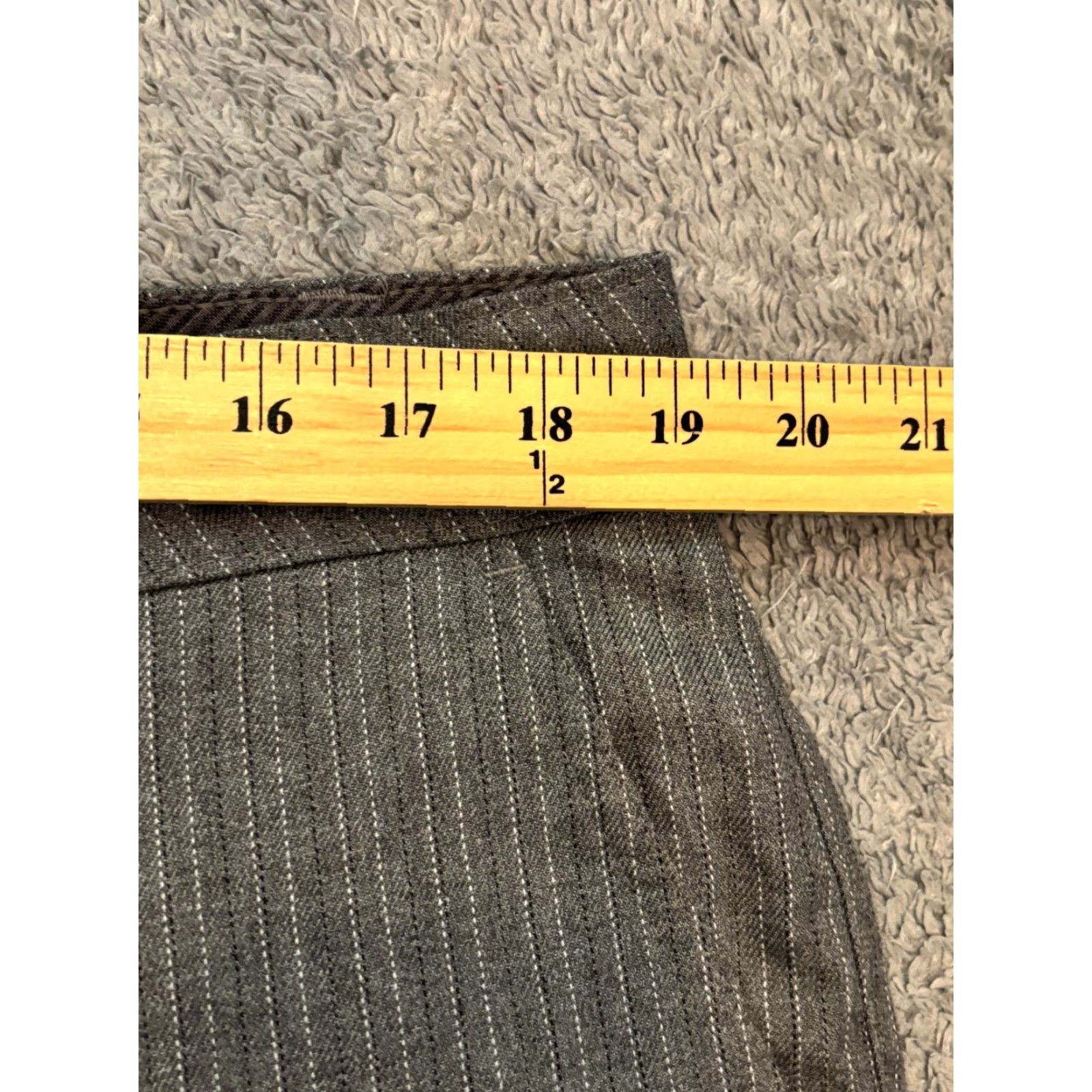 O'Neill O’Neill Shorts Men’s 38 Gray Striped Chino Casual Skate Surf First In Last Out Shirt Mens 38 Gray Striped Chino Pocket Pockets Size US 38 / EU 54 - 3 Thumbnail