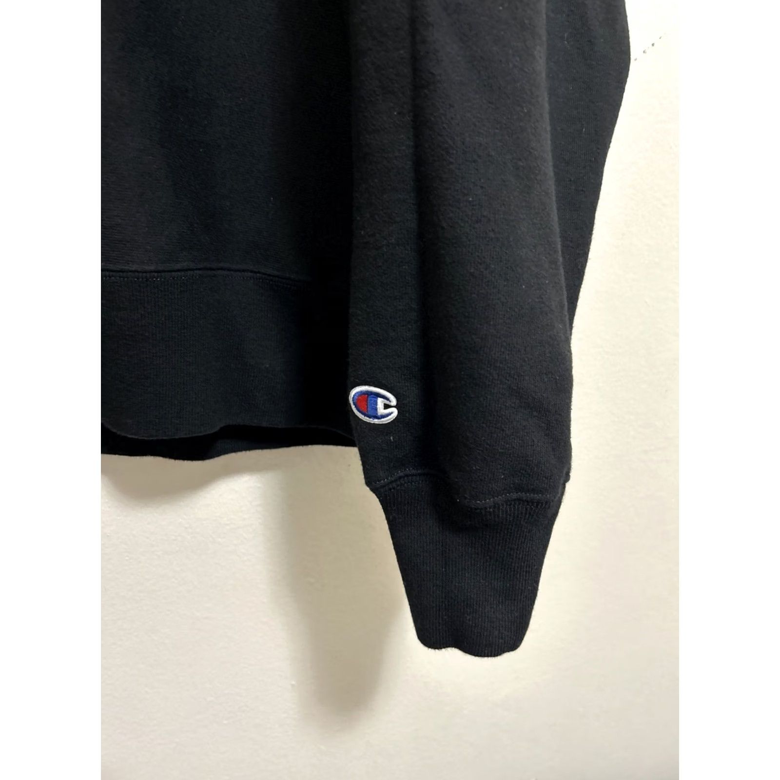 Champion VINTAGE Champion Reverse Weave Sweatshirt Mens L Black Pullover Crewneck Sweatshirt Size US L / EU 52-54 / 3 - 5 Thumbnail