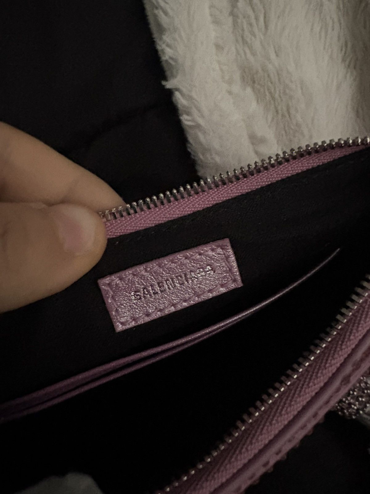 Balenciaga Balenciaga ICED OUT le cagole rhinestone side mini sidebag Size ONE SIZE - 6 Thumbnail