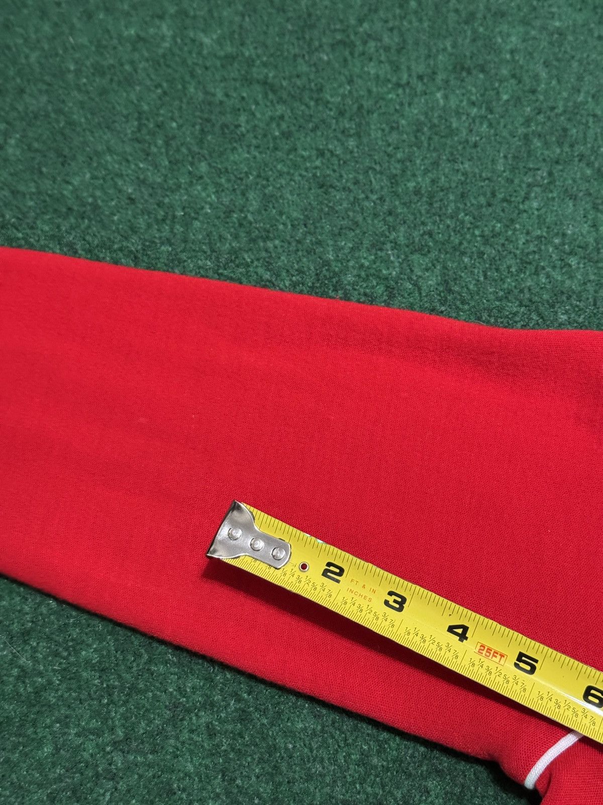 Vintage Vintage Track Jacket Full Zip 70s Retro Red Lrg Sweatshirt Size L / US 10 / IT 46 - 7 Thumbnail