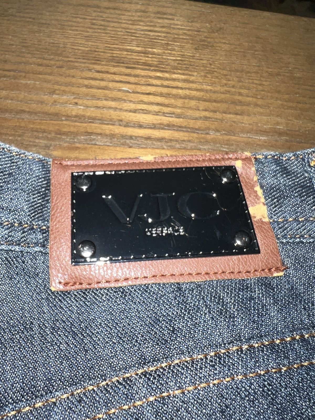 Versace Jeans Couture VJC Versace Dark Indigo Jeans - Made in Italy - Size 31 Size US 31 - 5 Thumbnail