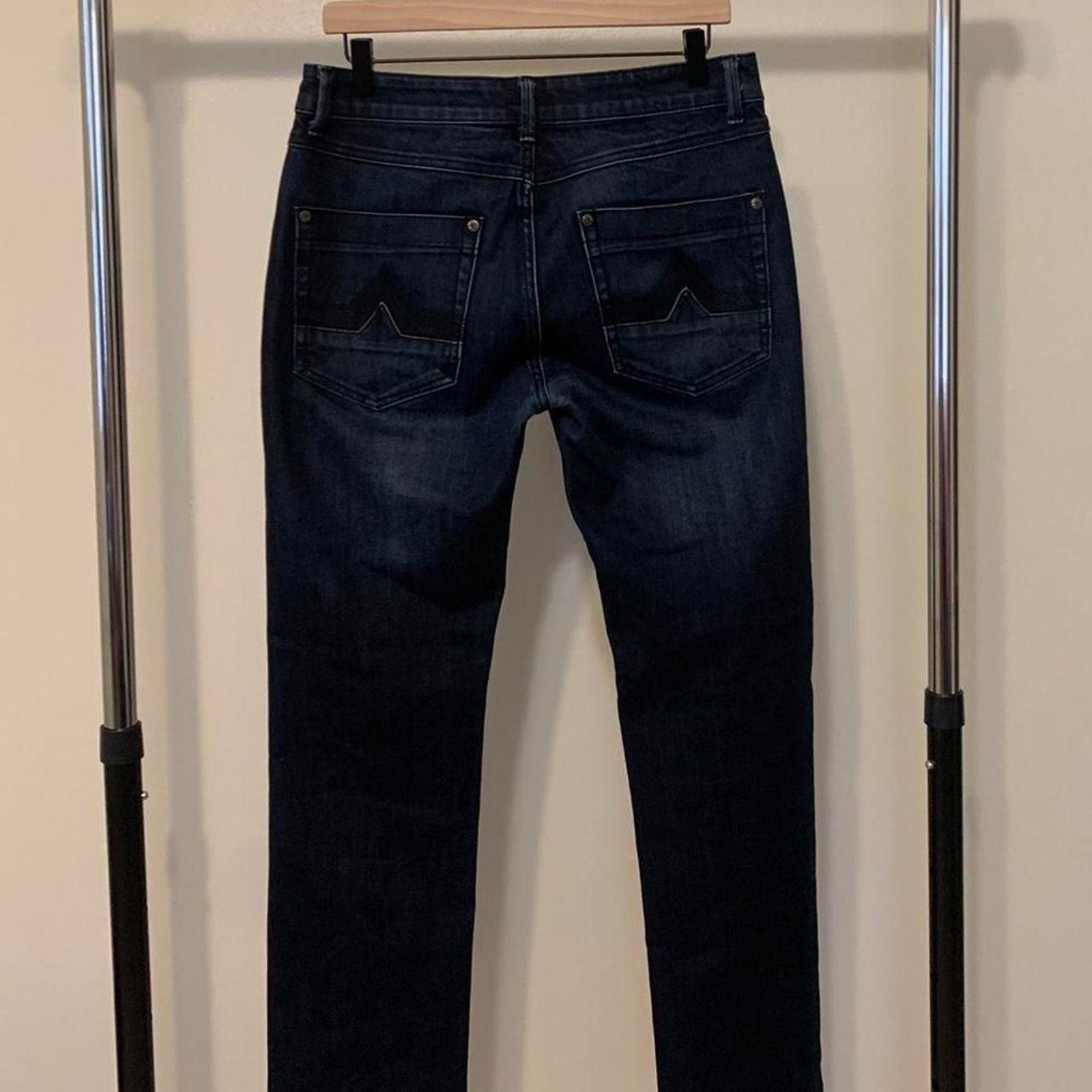 Other Y2K Dark Wash Denim Jeans Size US 32 / EU 48 - 3 Thumbnail