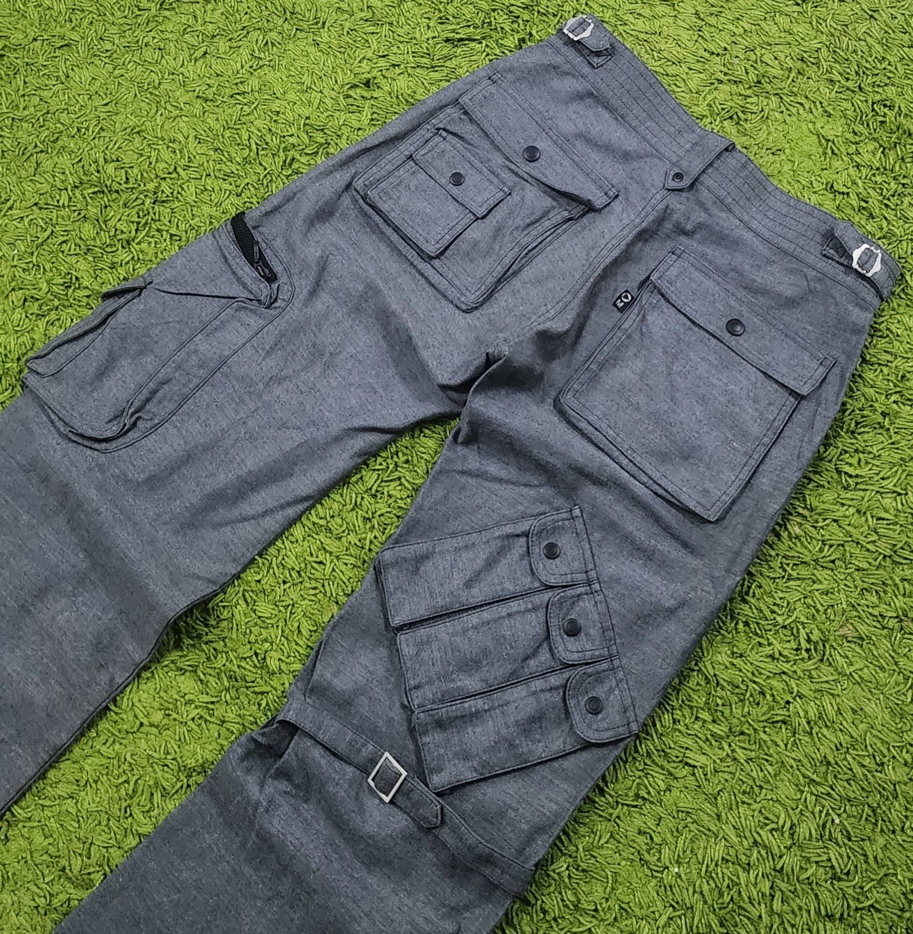 Morgan Homme CP335 MORGAN Seditionaries Multipockets Tactical Pant Size US 29 - 3 Thumbnail