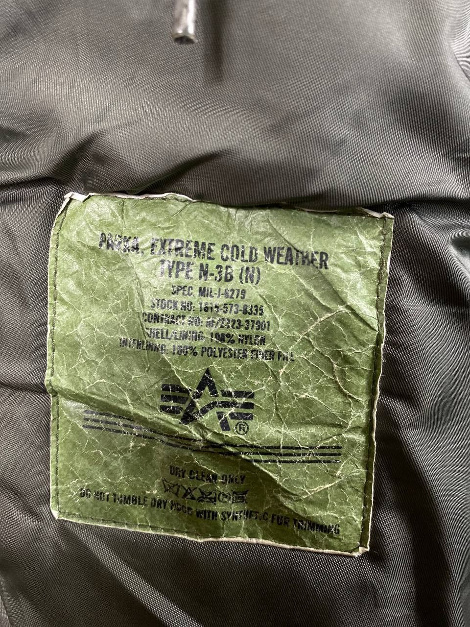 Alpha Industries alpha industries type N-3B extreme cold weather jacket Size US M / EU 48-50 / 2 - 9 Thumbnail