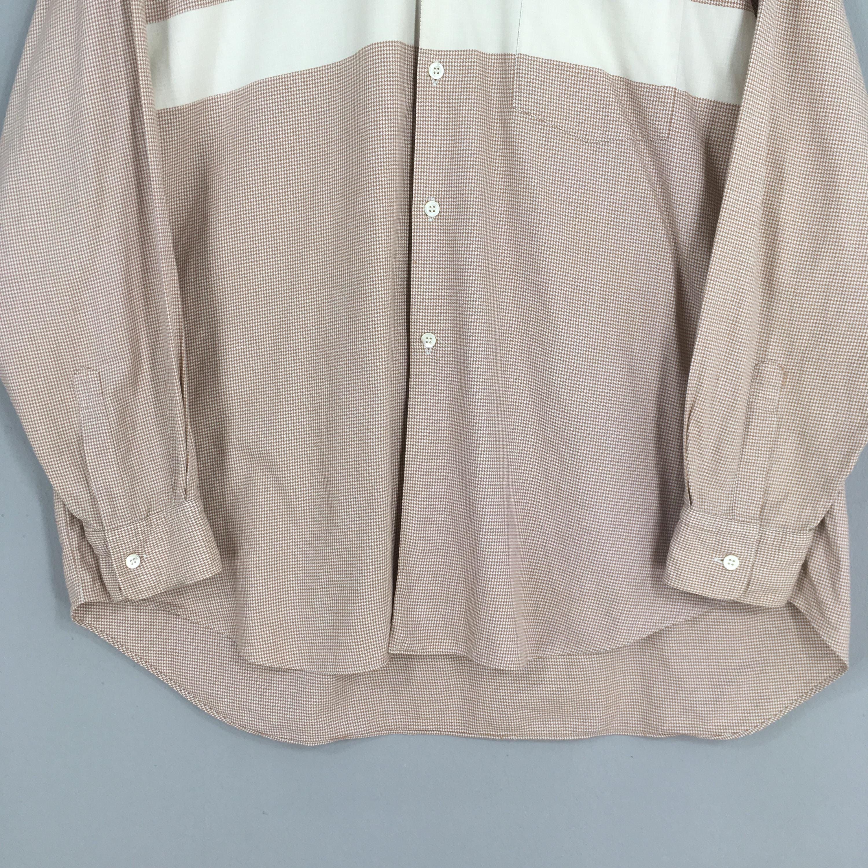 Comme des Garcons Vintage 90s Comme Des Garcons Checkered Shirt XLarge Size US XL / EU 56 / 4 - 3 Thumbnail