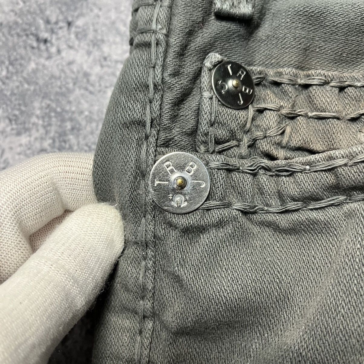 True Religion Vintage True Religion USA Logan Super T Grey Denim Jeans Y2K Size US 33 - 9 Thumbnail