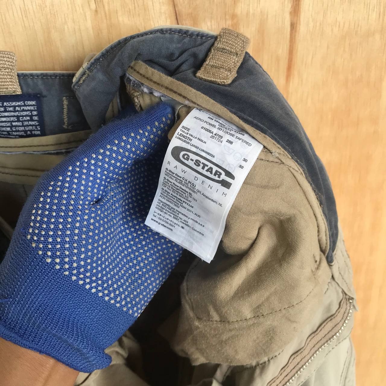 20471120 × Beauty Beast × G-Star (W30x28)G-Star Curved Leg cargo multipocket Size US 30 / EU 46 - 12 Thumbnail