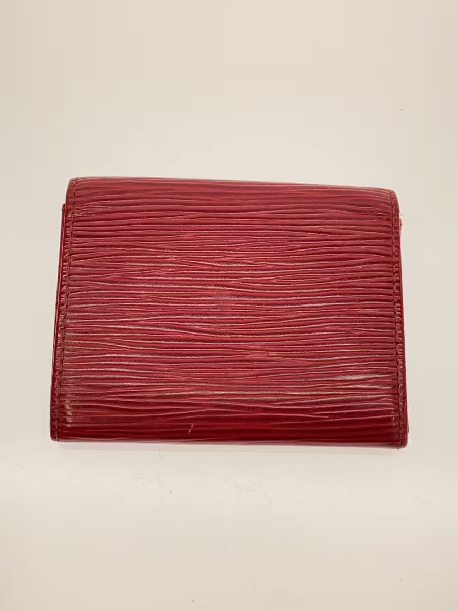 Louis Vuitton Louis Vuitton Epi Porte Monet Saenpur Leather Red Size ONE SIZE - 2 Thumbnail