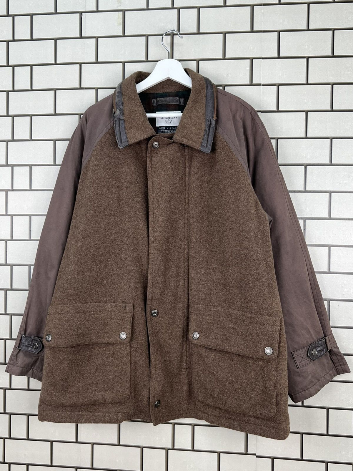 Japanese Brand Vintage Element Of Simple Life Japanese Brand Jacket Size US L / EU 52-54 / 3 - 3 Thumbnail