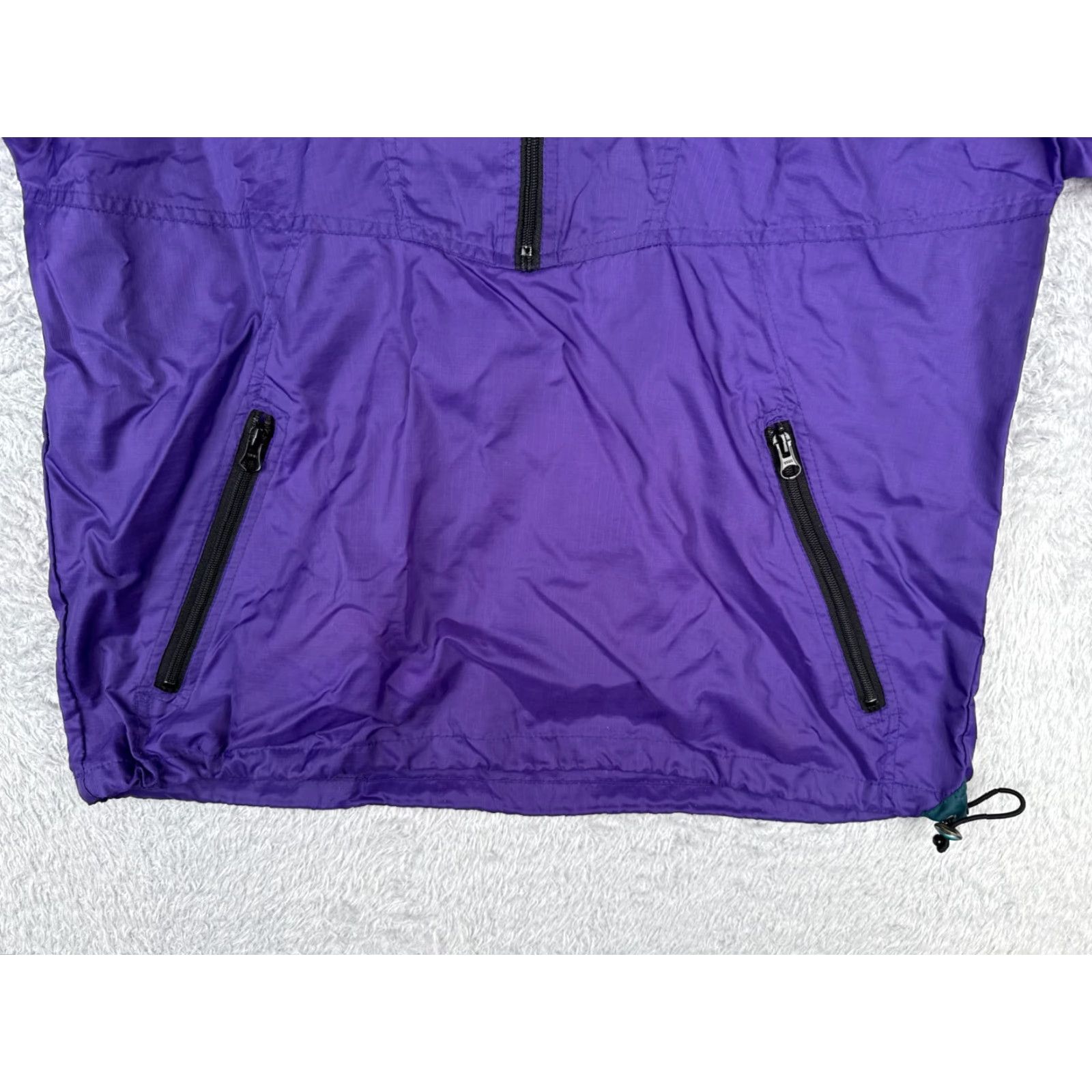 Helly Hansen Helly Hansen Sweater Adult Small Purple Pullover Windbreaker 1/4 Zip Nylon Shell Hood Mens Size US S / EU 44-46 / 1 - 5 Thumbnail