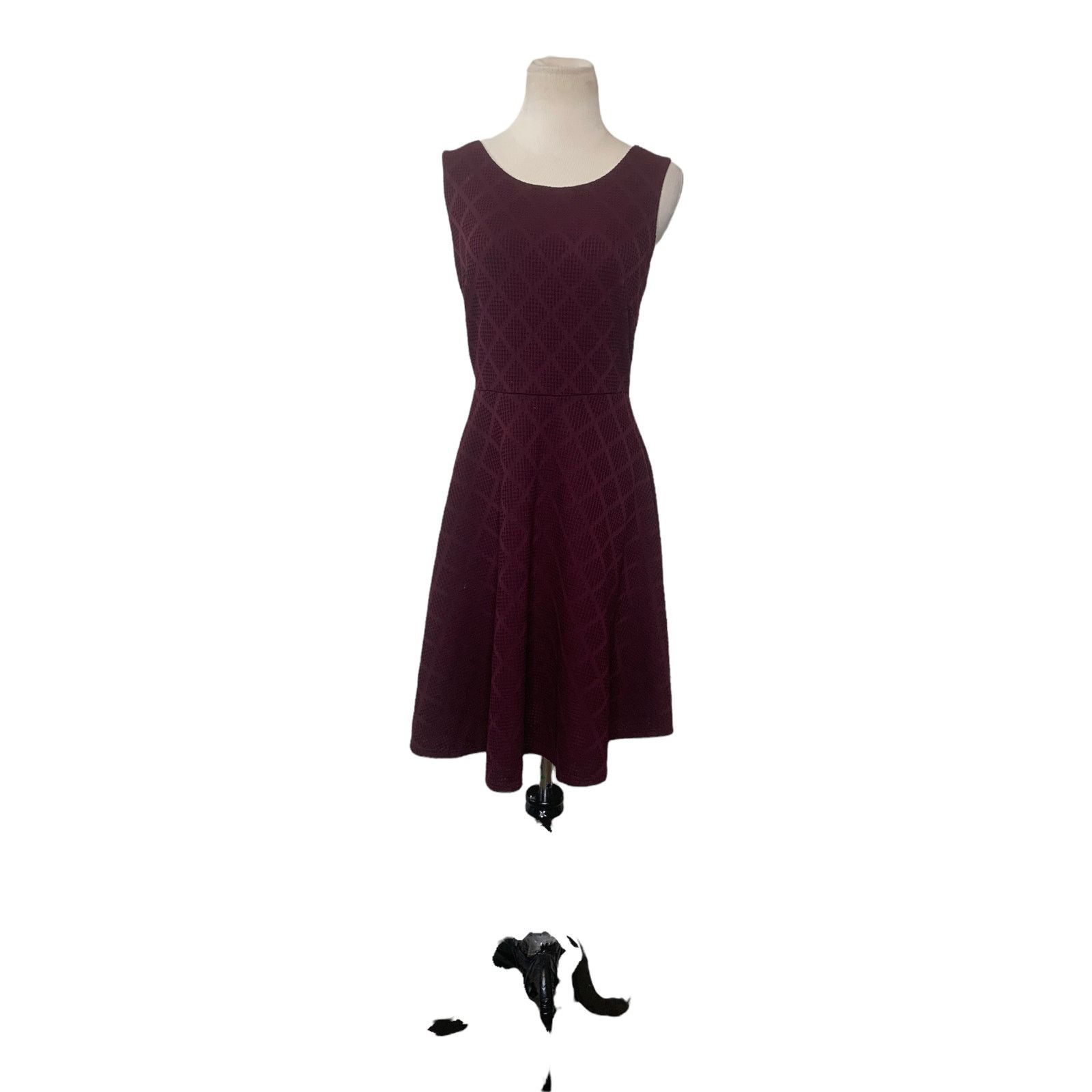 Anthropologie Le Lis sleeveless A-line purple mini dress size small Size S / US 4 / IT 40 - 8 Thumbnail