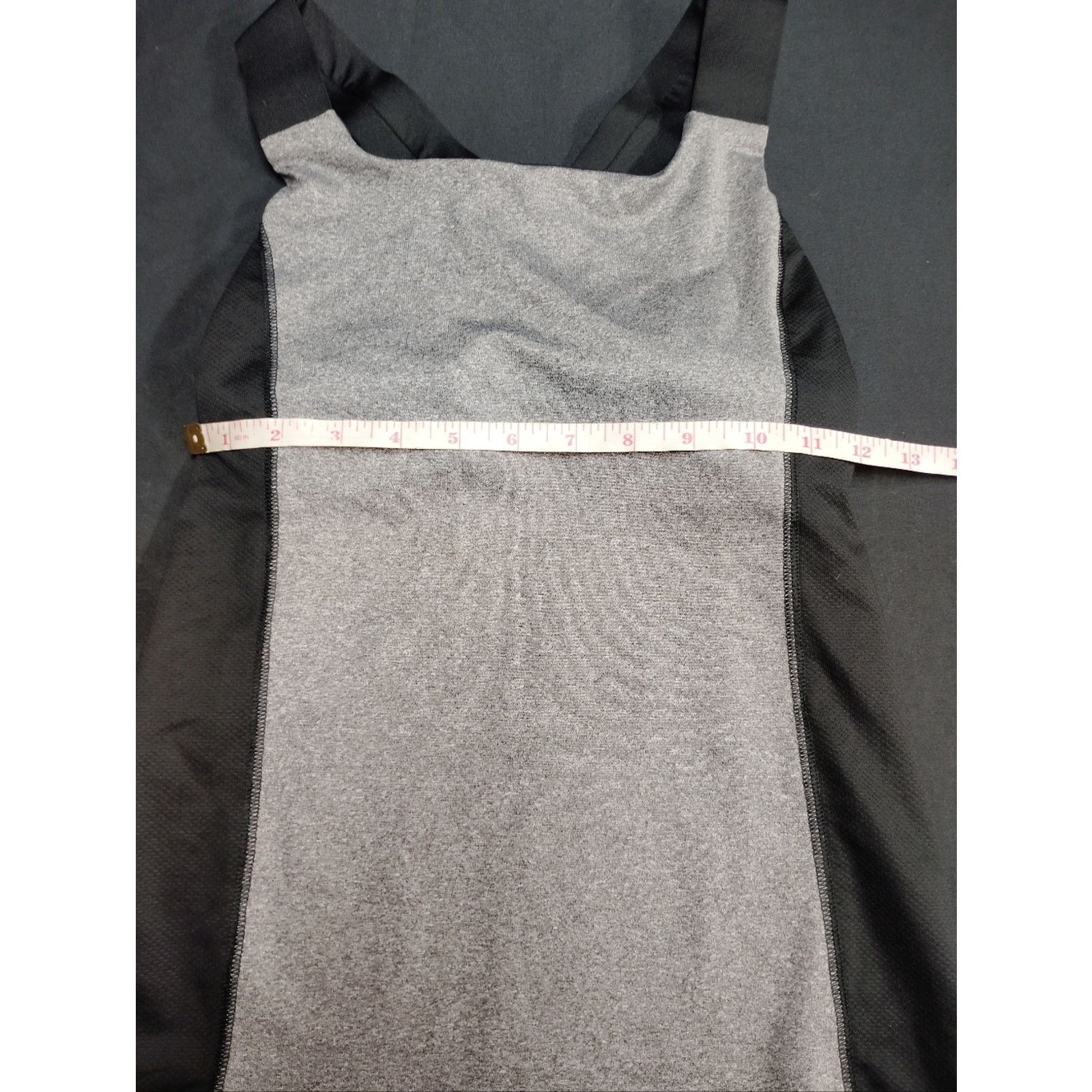 Champion Champion Gray Athletic Tank Top with Black Side Panels Size XS / US 0-2 / IT 36-38 - 5 Thumbnail