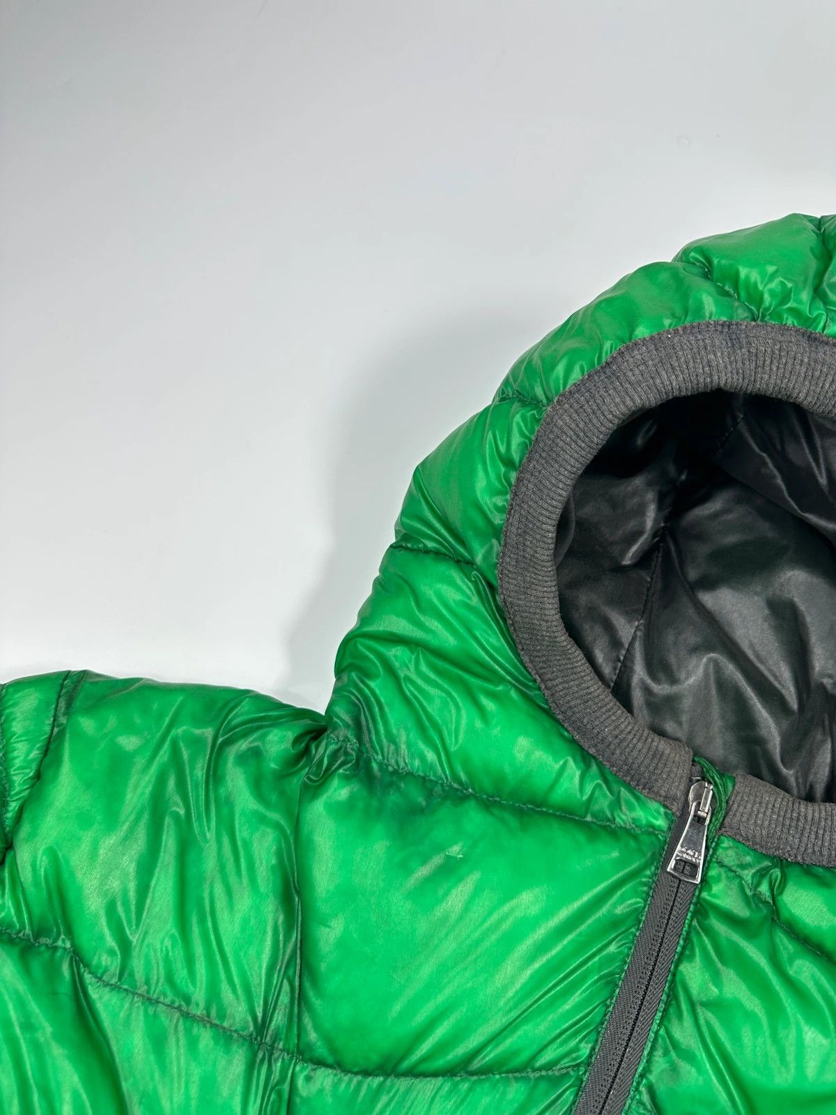 Dolce & Gabbana Dolce & Gabbana Ski Transparent Green Down Puffer Jacket Size US M / EU 48-50 / 2 - 6 Thumbnail