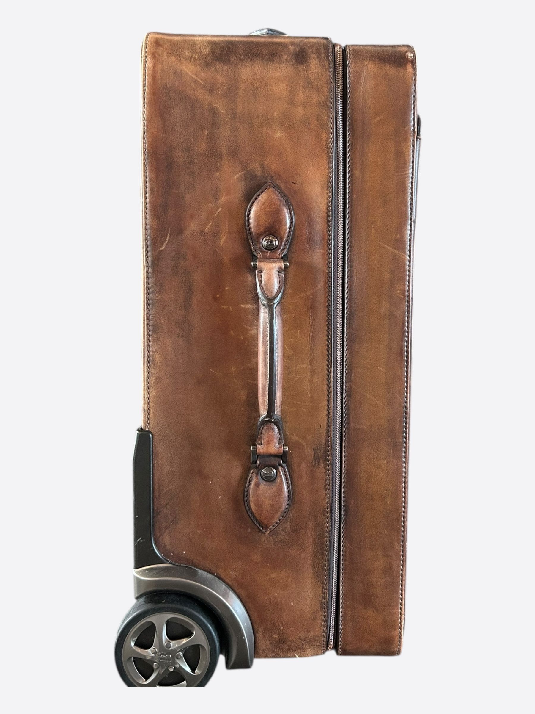 Berluti Berluti Brown Formula Rolling Suitcase Size ONE SIZE - 2 Thumbnail
