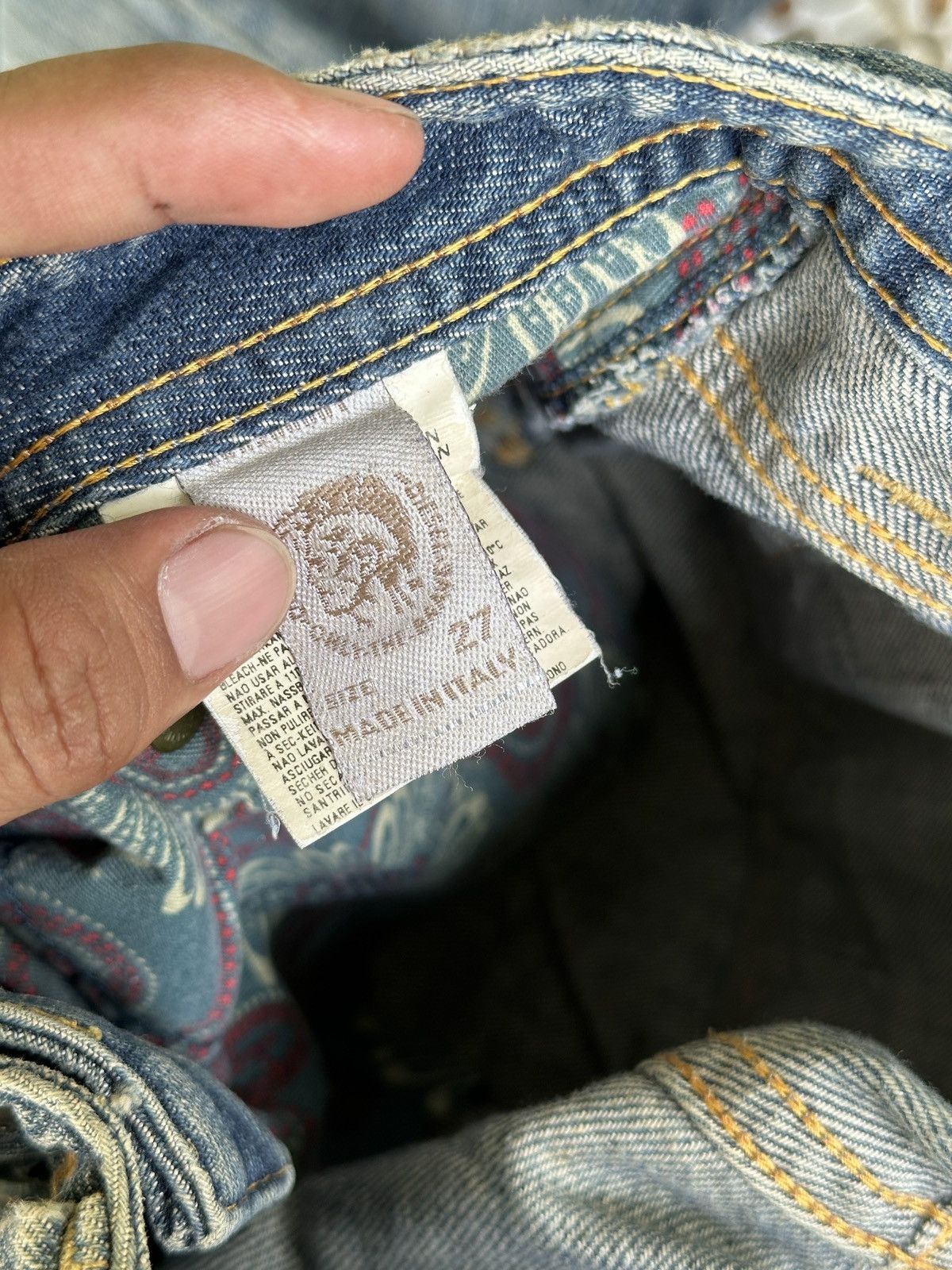 Diesel Diesel💥 Distress Style Diesel Denim Bootcut 💥 Size US 29 - 7 Thumbnail