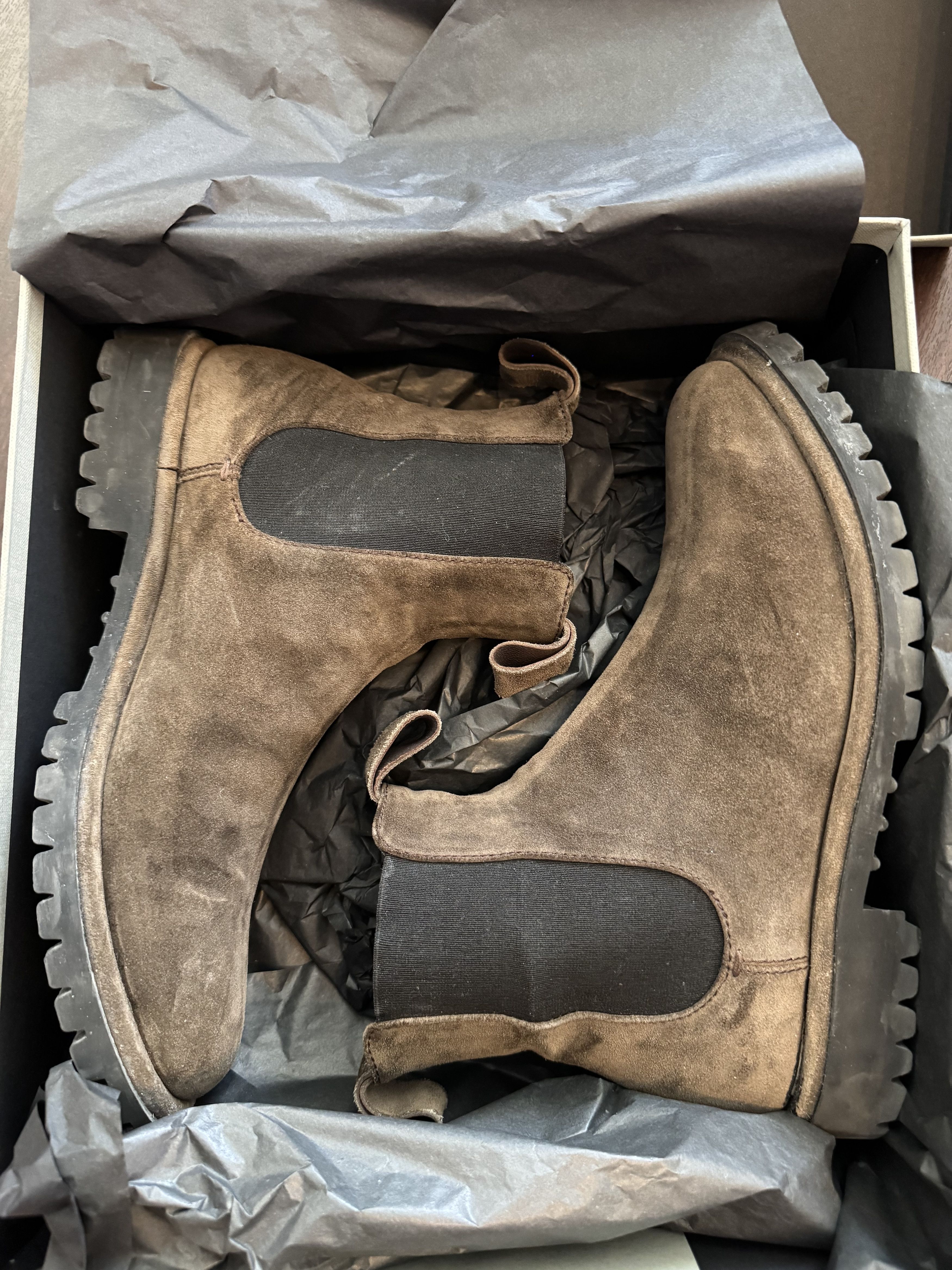 Officine Creative Brown Spectacular 010 Chelsea Boots Size US 9 / EU 42 - 1 Thumbnail