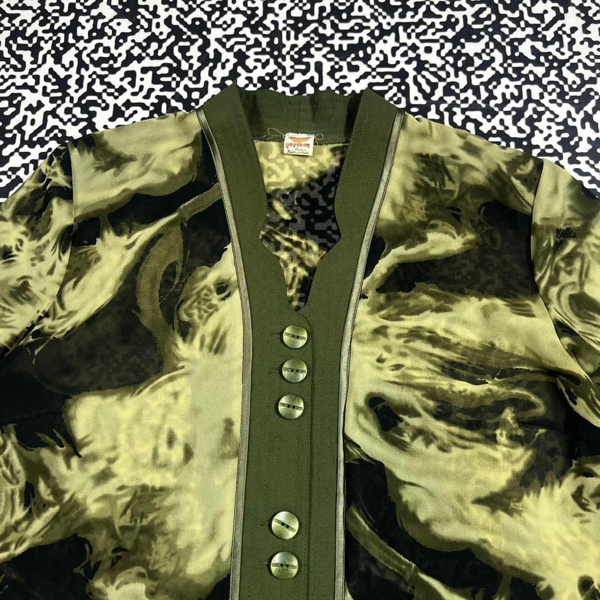 Japanese Brand Vintage Y2K Japanese Style Retro Abstract Print Shirt 90s Size L / US 10 / IT 46 - 9 Thumbnail