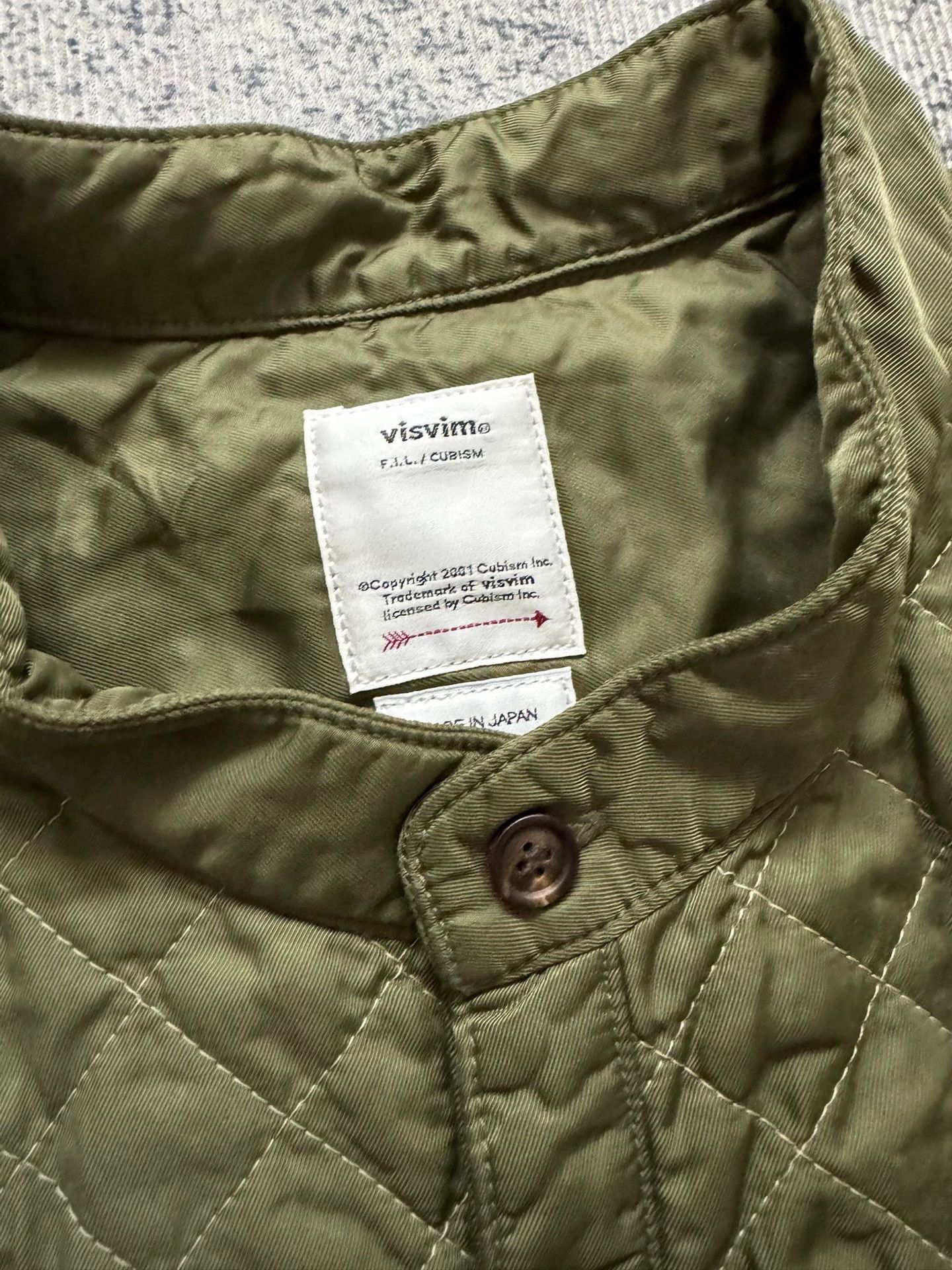 Visvim VISVIM 23AW QUILTED PALMER SHIRT L/S Green 3 Size US L / EU 52-54 / 3 - 2 Thumbnail
