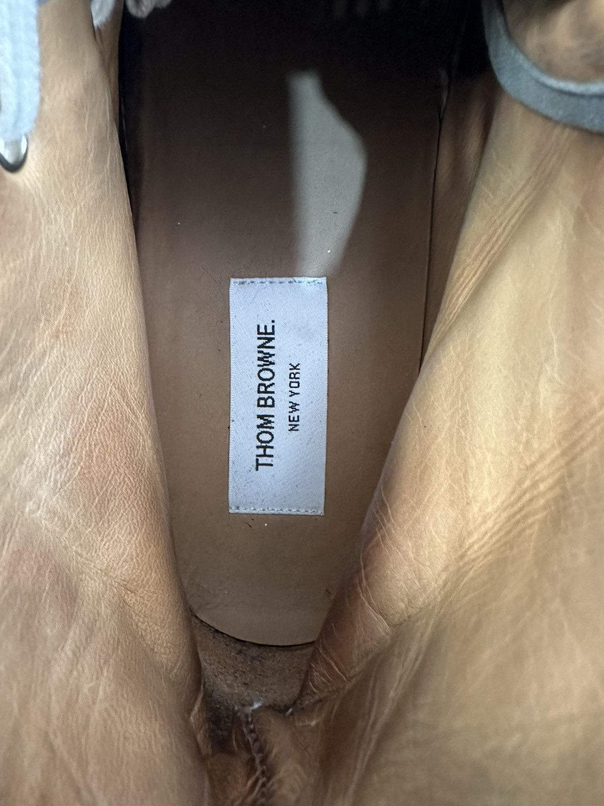 Thom Browne THOM BROWNE DONEGAL TWEED COLLEGIATE HIGH TOP SIZE 9 Size US 9 / EU 42 - 11 Thumbnail