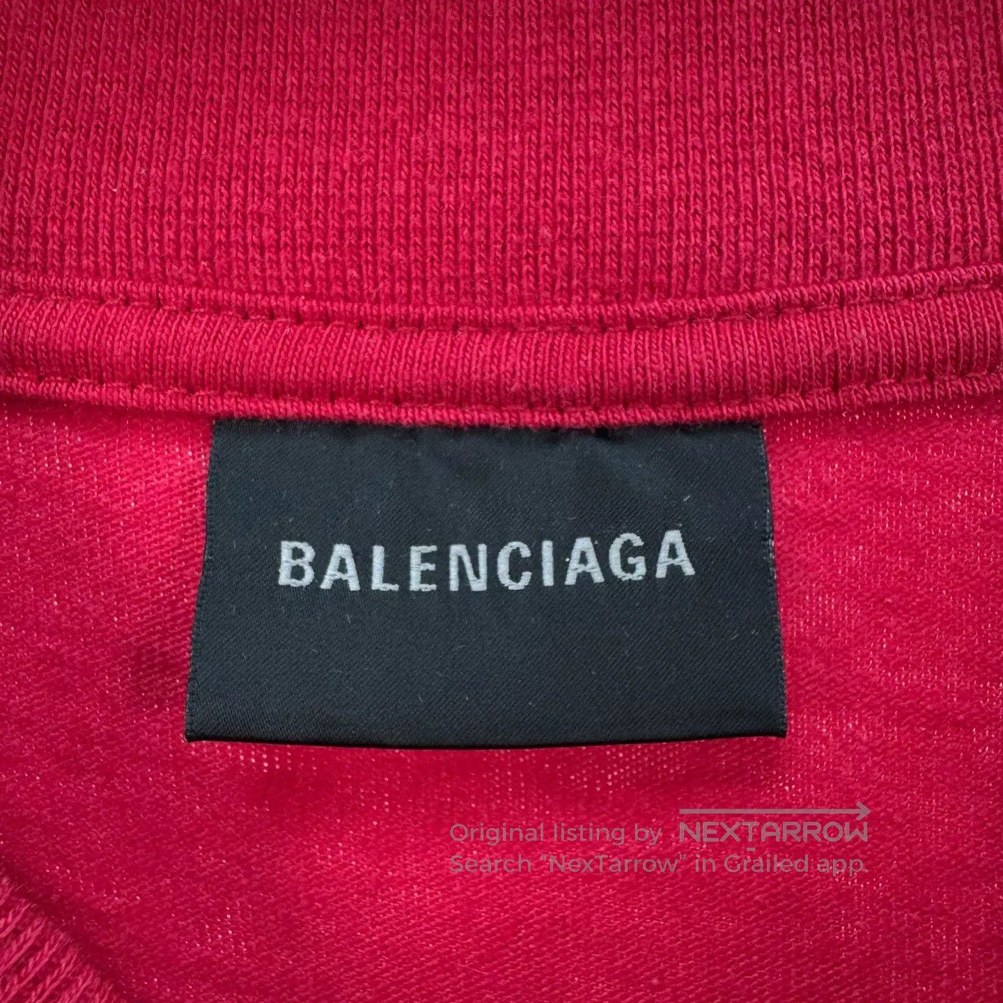 Balenciaga Balenciaga Flame Burst Letter Short-Sleeve. Size US M / EU 48-50 / 2 - 6 Thumbnail